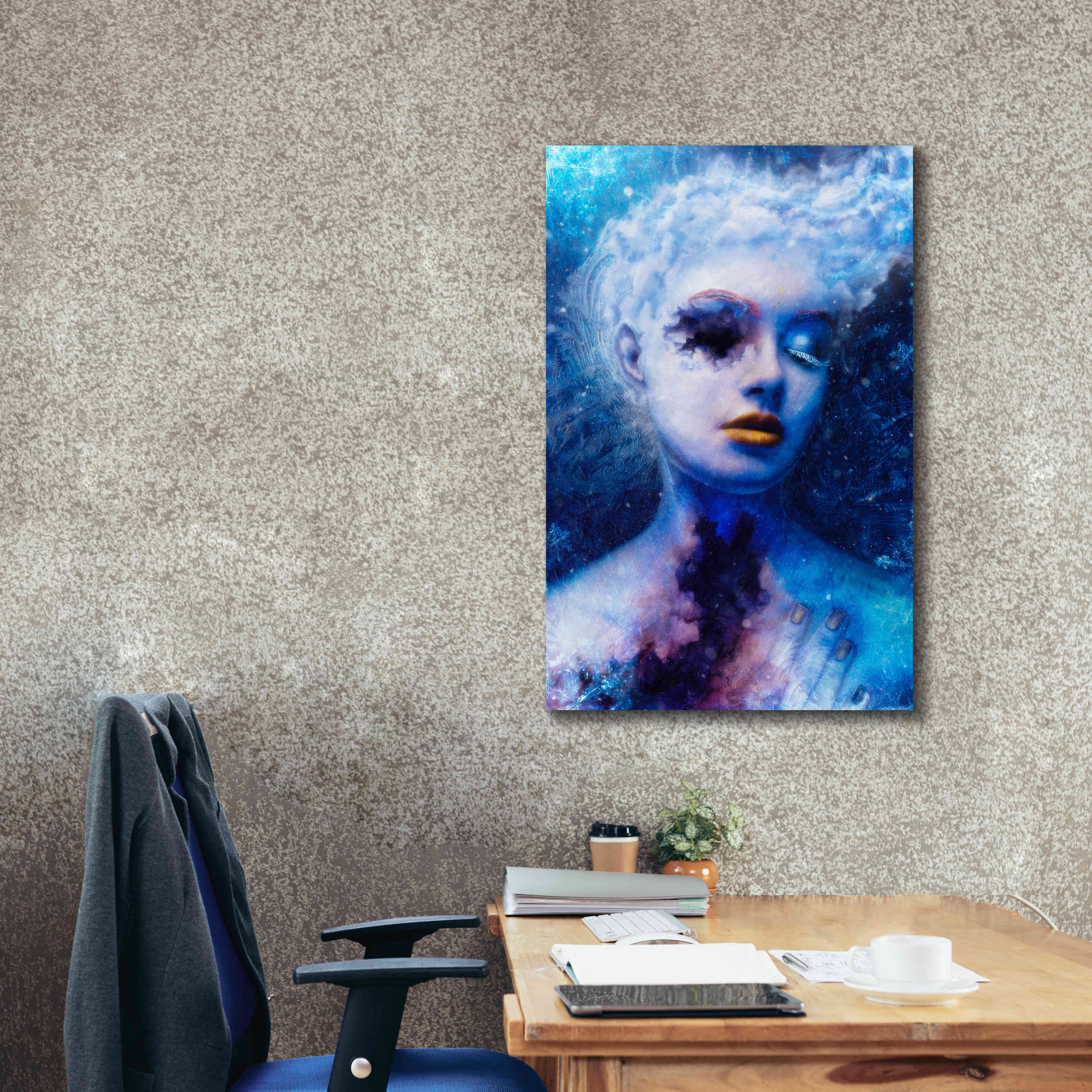 'Alexitimic Winter' by Mario Sanchez Nevado, Canvas Wall Art,26x40