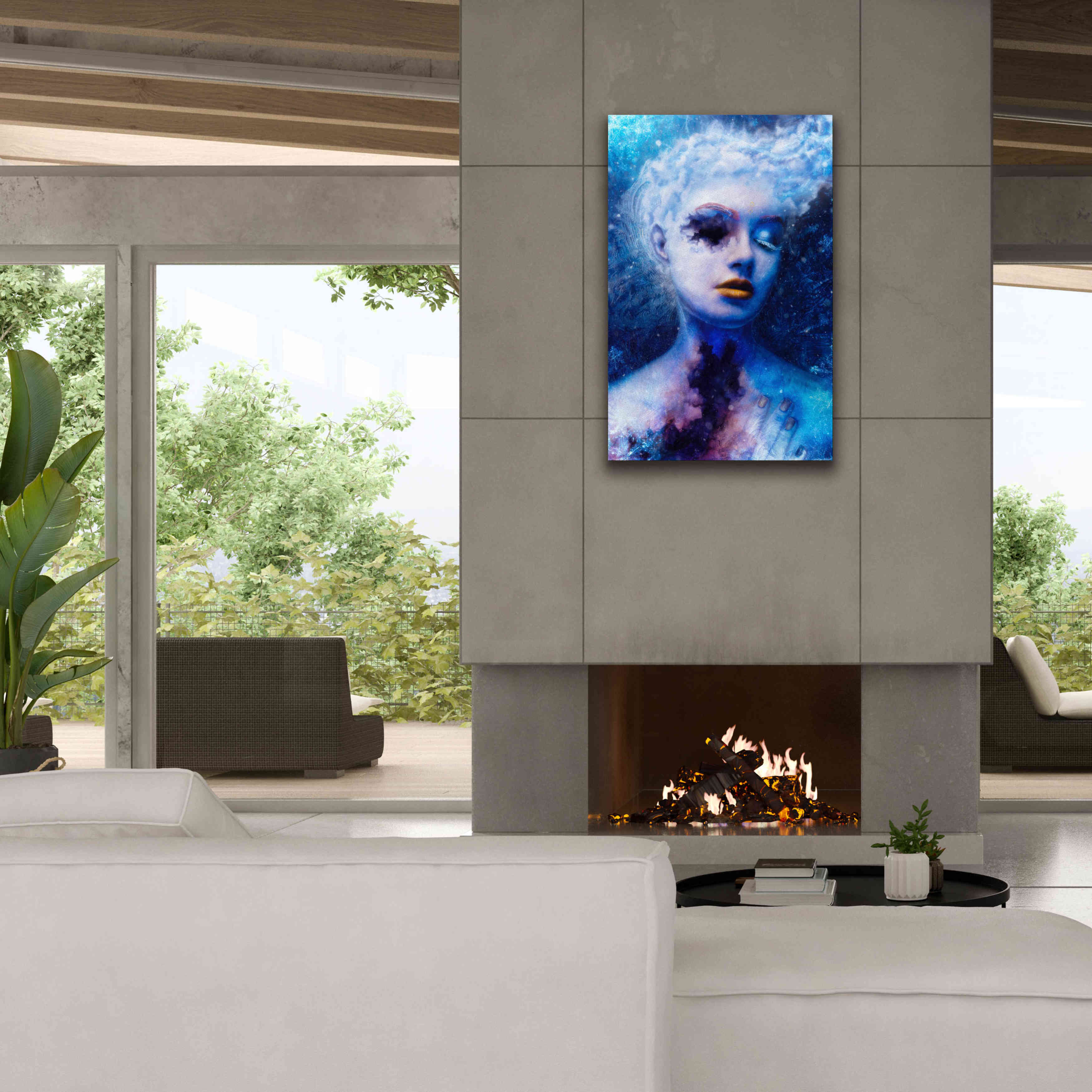 'Alexitimic Winter' by Mario Sanchez Nevado, Canvas Wall Art,26x40