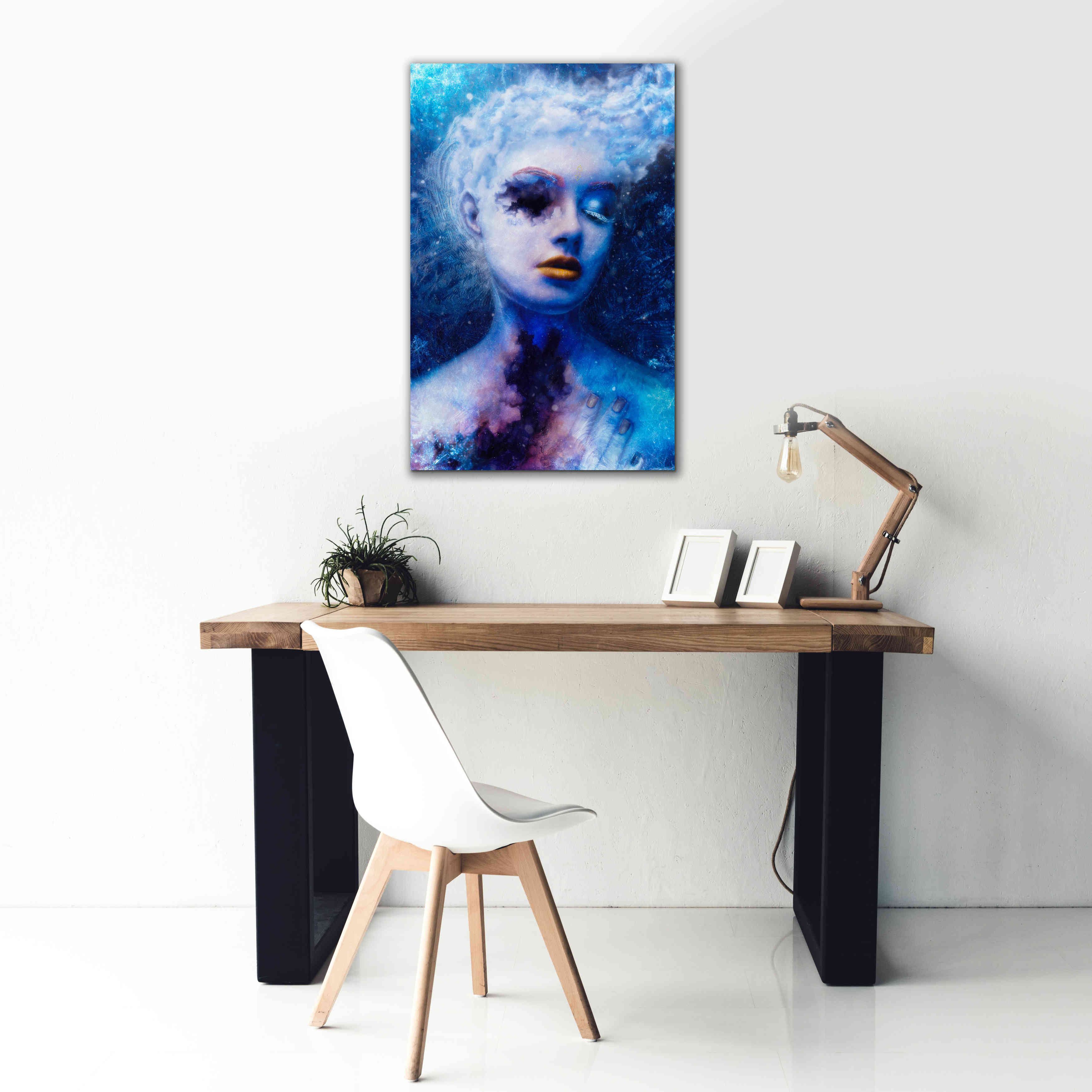 'Alexitimic Winter' by Mario Sanchez Nevado, Canvas Wall Art,26x40