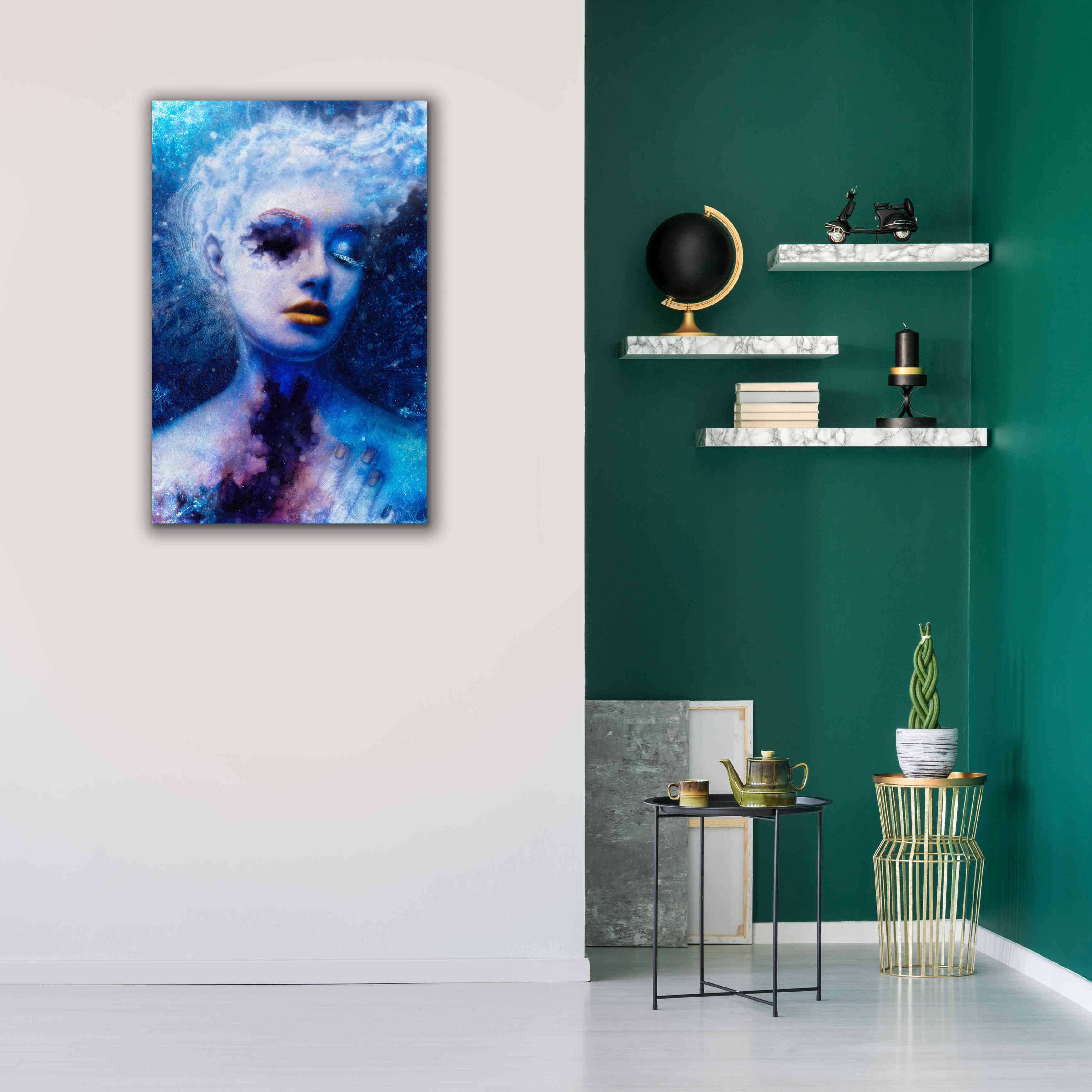 'Alexitimic Winter' by Mario Sanchez Nevado, Canvas Wall Art,26x40