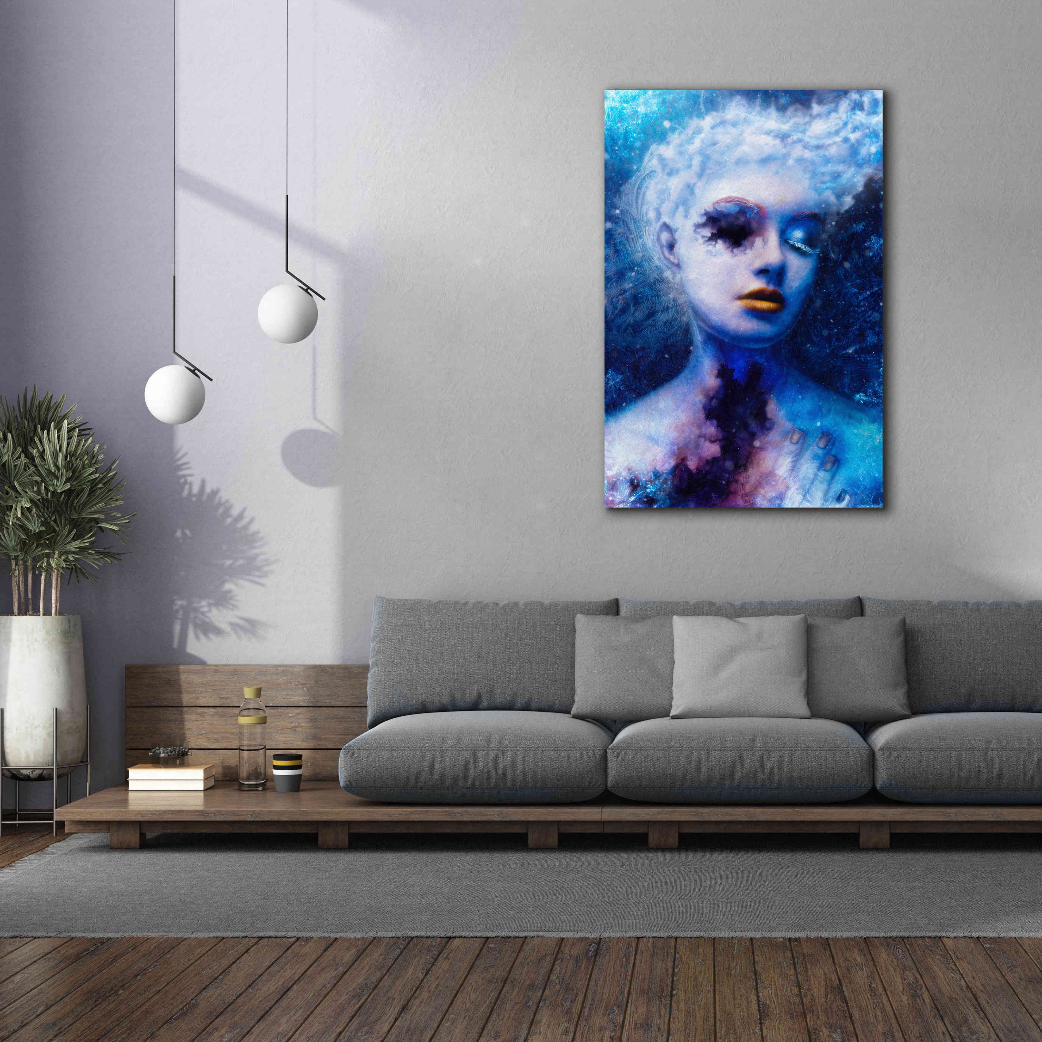 'Alexitimic Winter' by Mario Sanchez Nevado, Canvas Wall Art,40x60