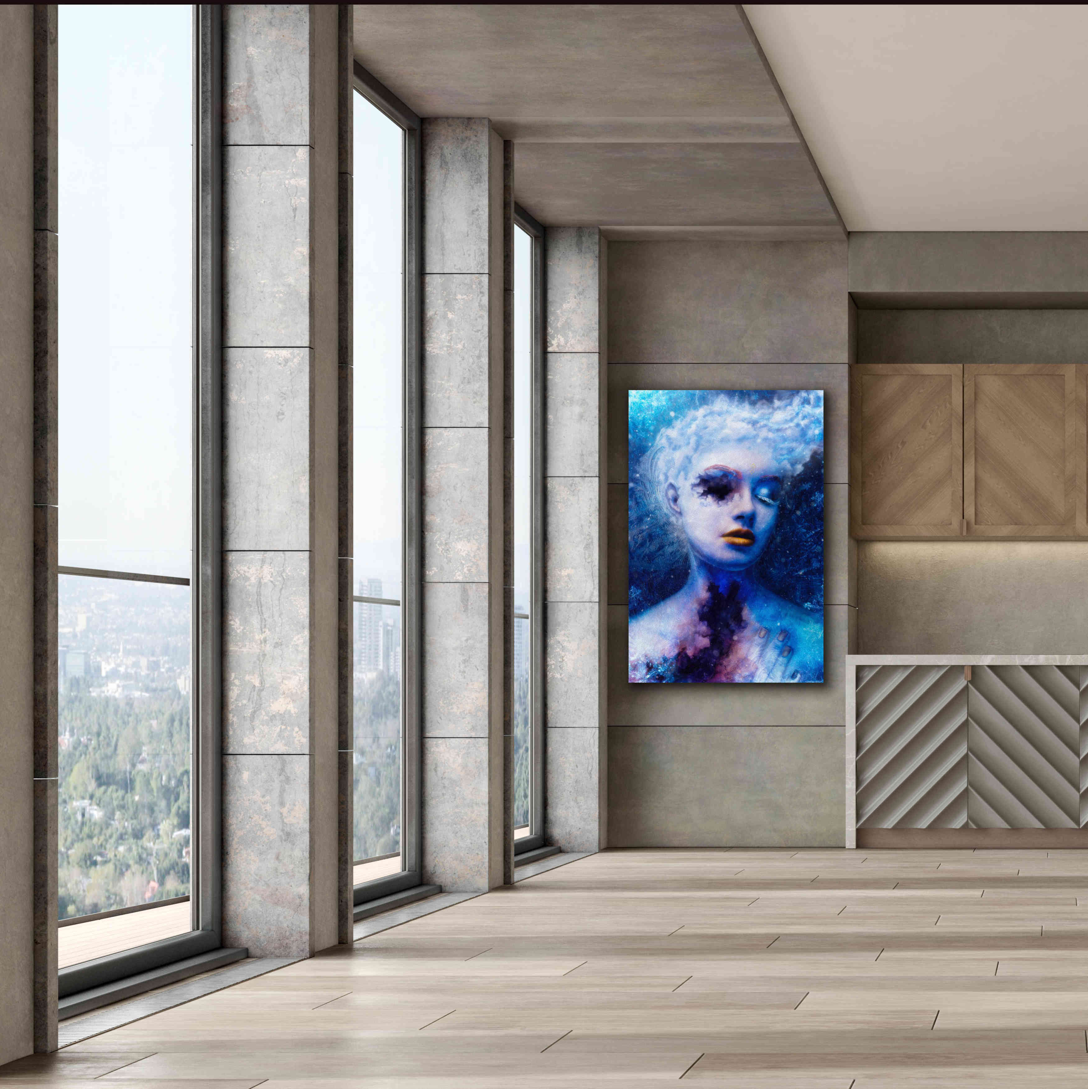 'Alexitimic Winter' by Mario Sanchez Nevado, Canvas Wall Art,40x60