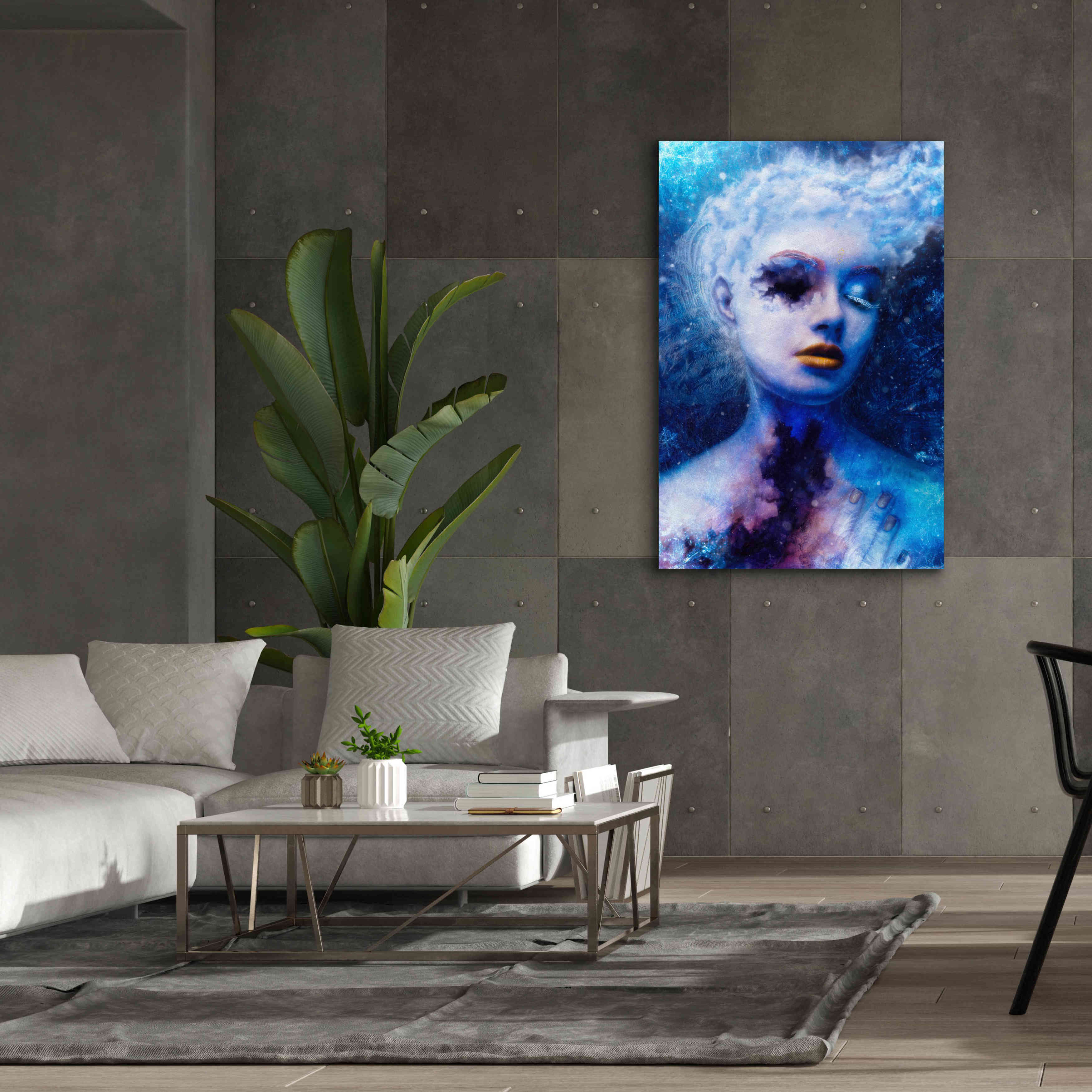 'Alexitimic Winter' by Mario Sanchez Nevado, Canvas Wall Art,40x60