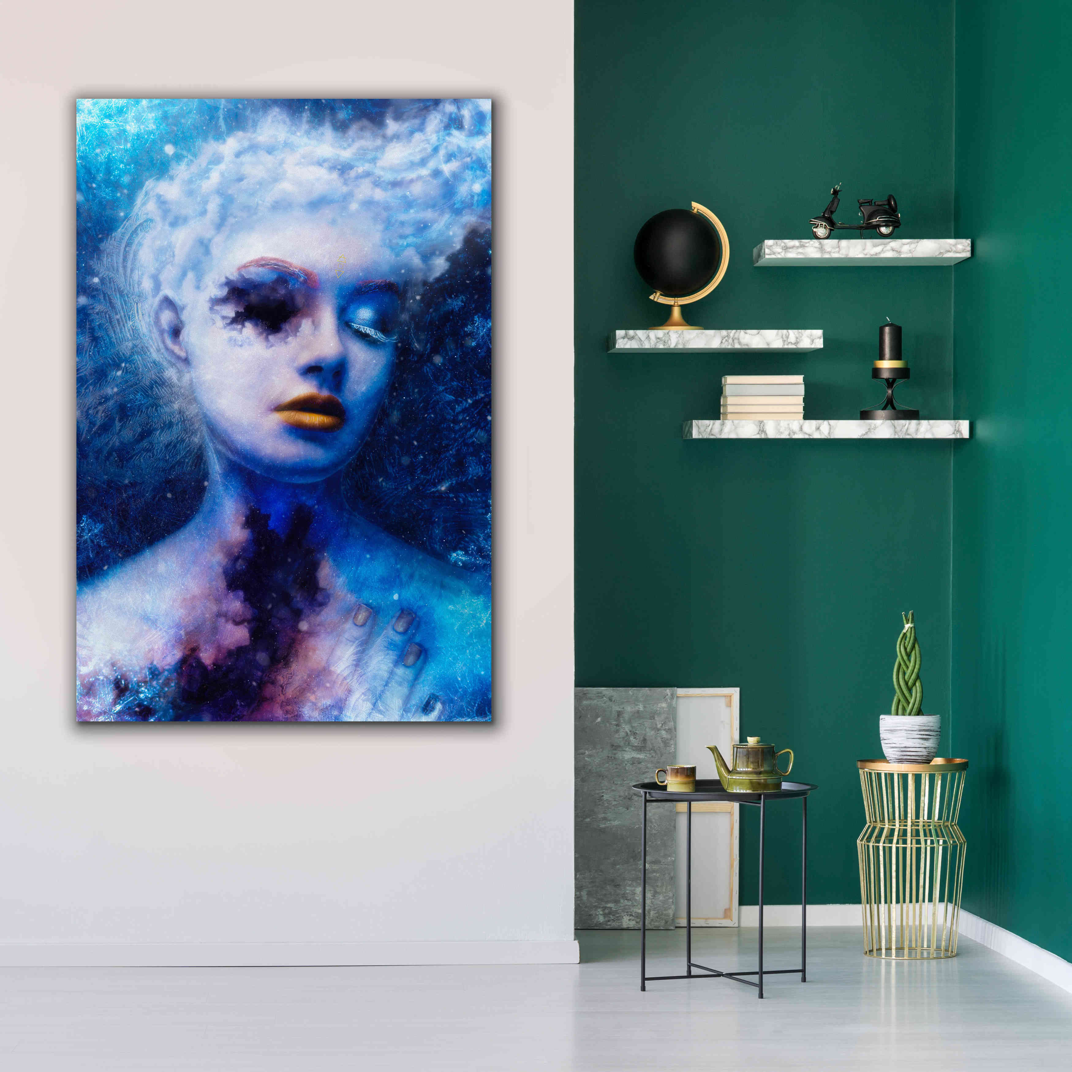'Alexitimic Winter' by Mario Sanchez Nevado, Canvas Wall Art,40x60