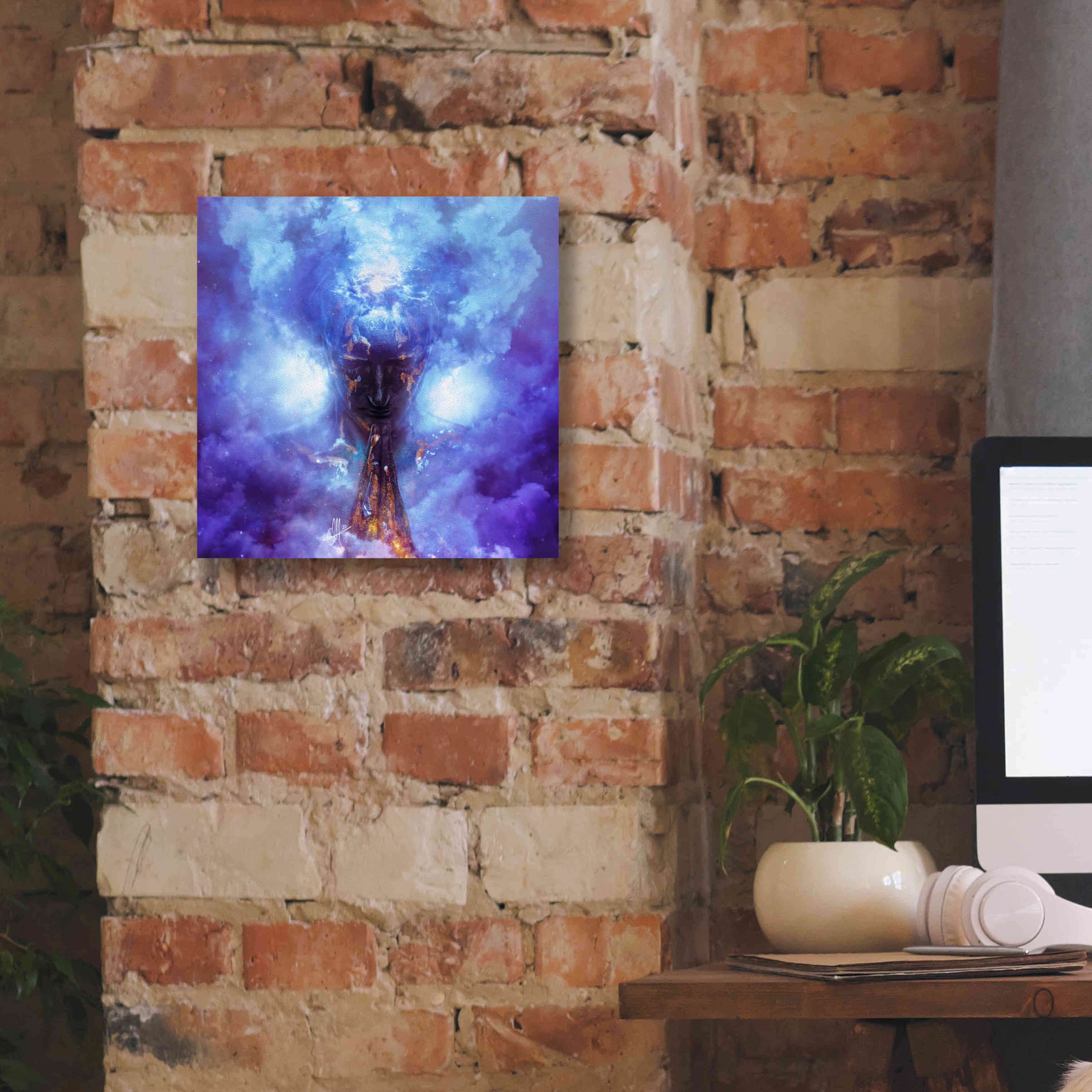 'Evaporate' by Mario Sanchez Nevado, Canvas Wall Art,12x12