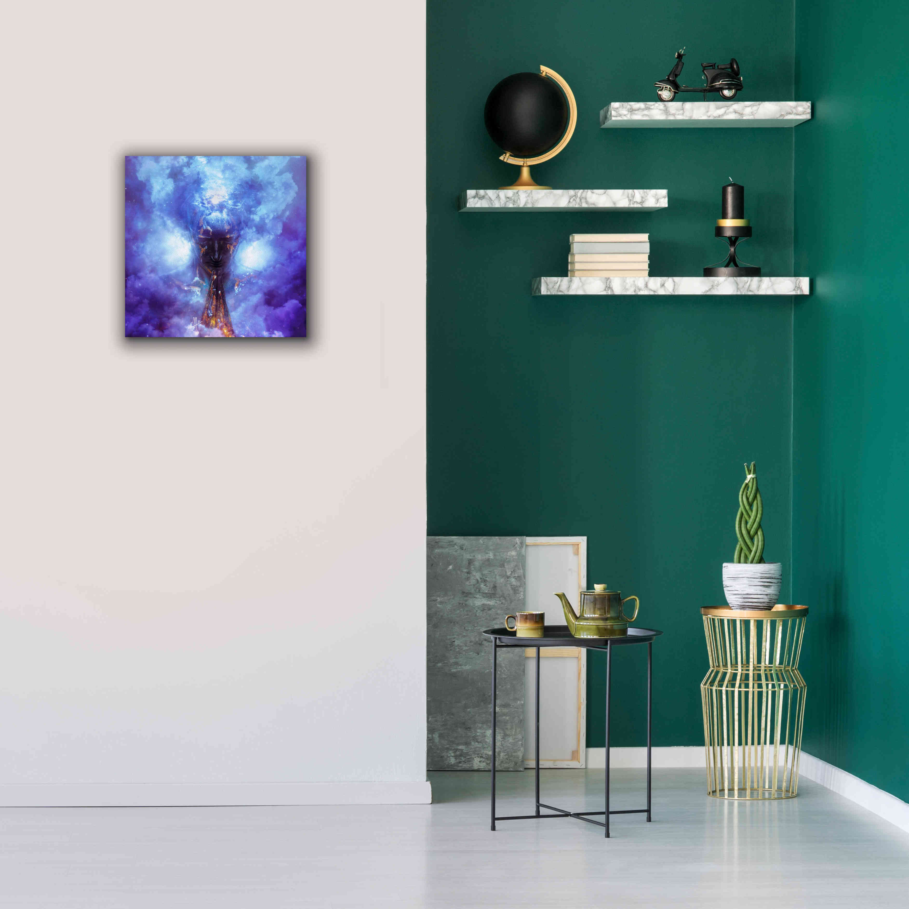 'Evaporate' by Mario Sanchez Nevado, Canvas Wall Art,18x18