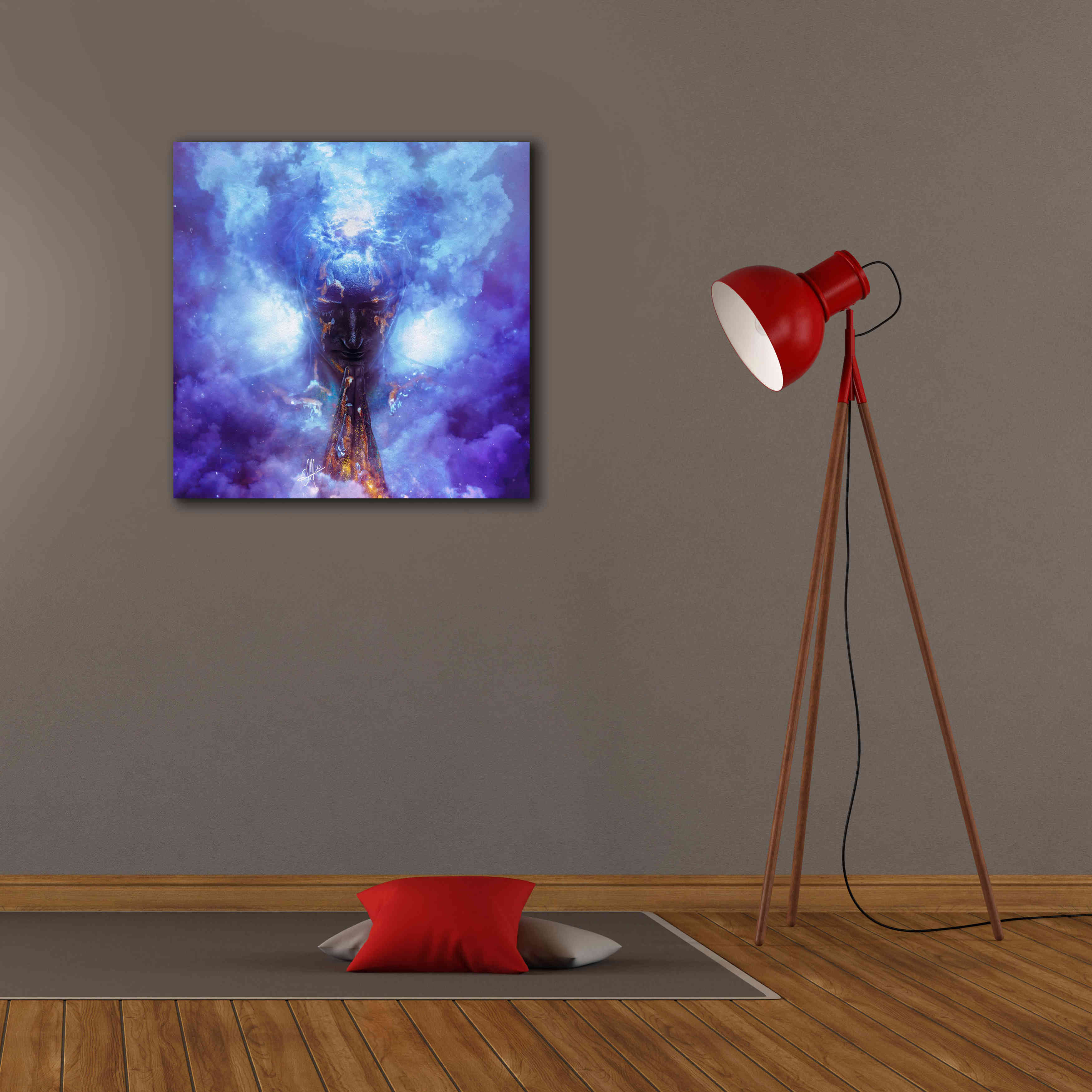 'Evaporate' by Mario Sanchez Nevado, Canvas Wall Art,26x26