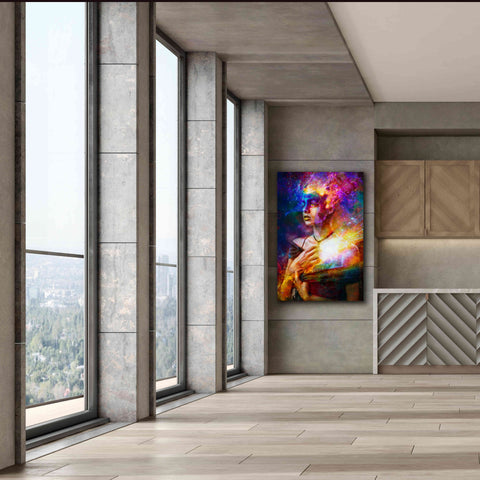 Image of 'Iridiscent Catharsis' by Mario Sanchez Nevado, Canvas Wall Art,40x60
