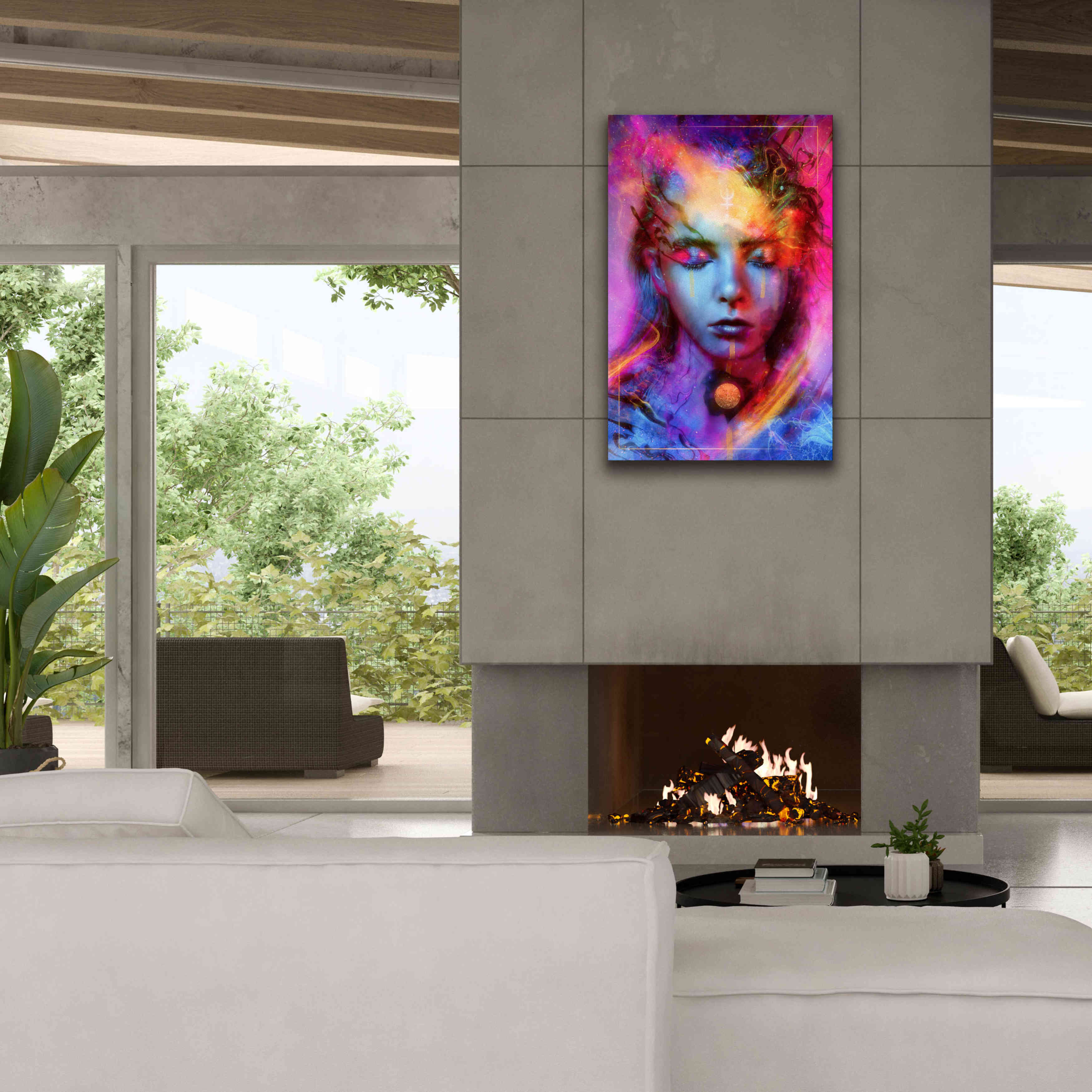 'Neptunian Metanoia' by Mario Sanchez Nevado, Canvas Wall Art,26x40