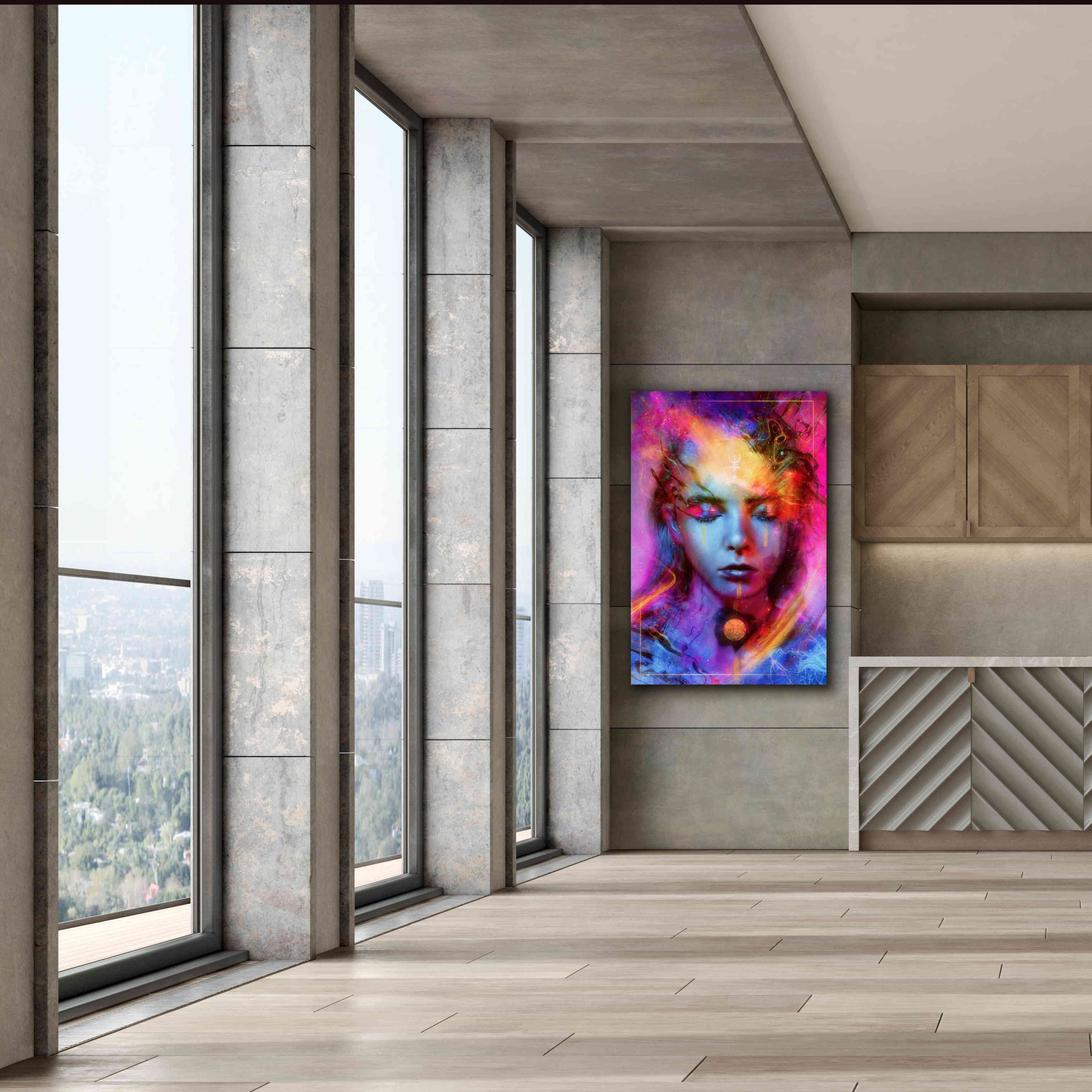 'Neptunian Metanoia' by Mario Sanchez Nevado, Canvas Wall Art,40x60