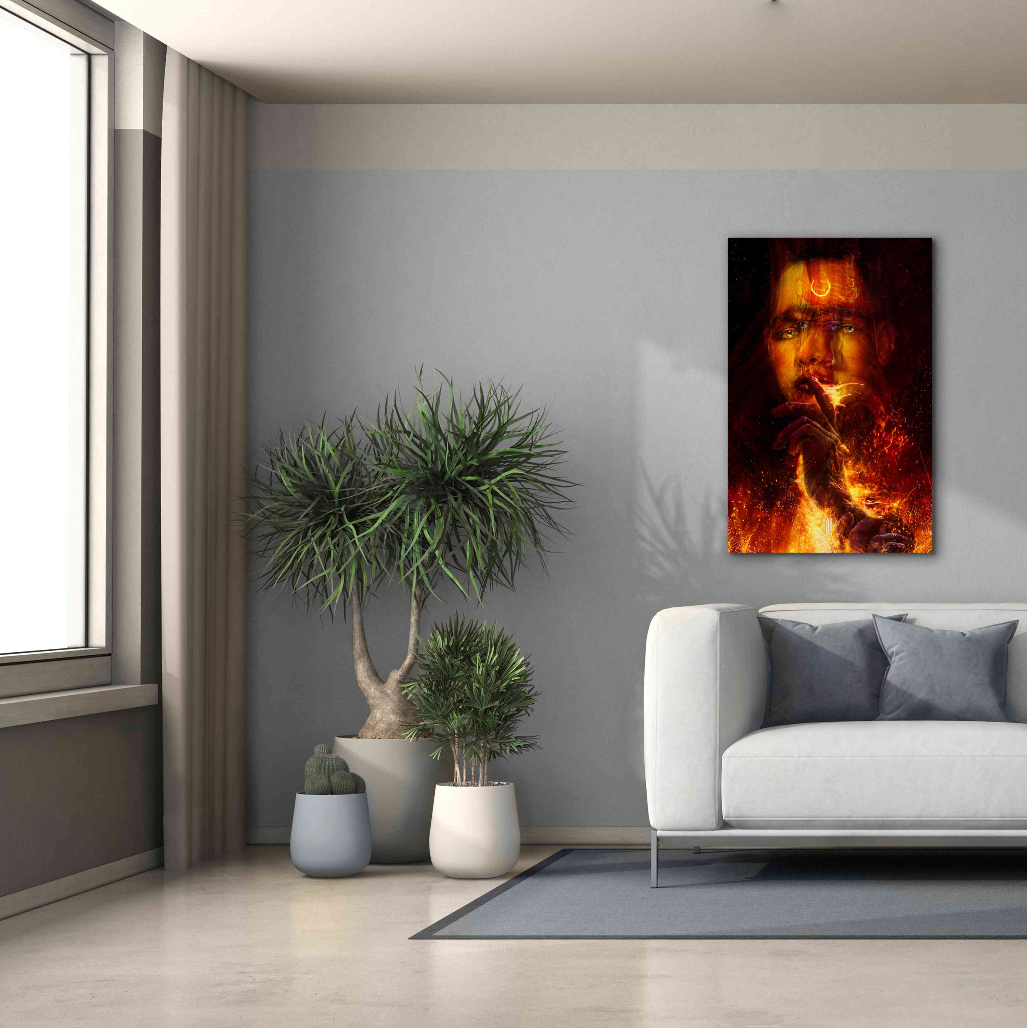 'Passive Agressive Heatwave' by Mario Sanchez Nevado, Canvas Wall Art,26x40