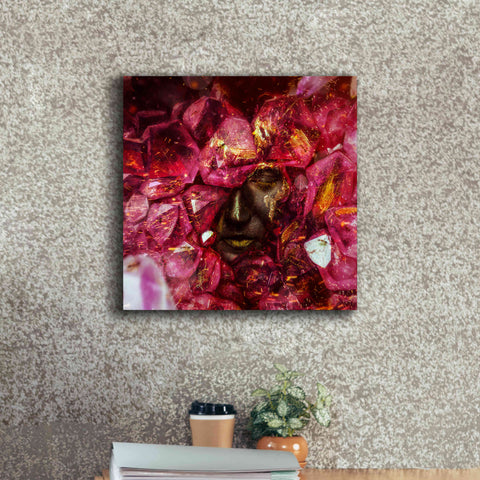 Image of 'States of the Matter - Crystallize' by Mario Sanchez Nevado, Canvas Wall Art,18x18