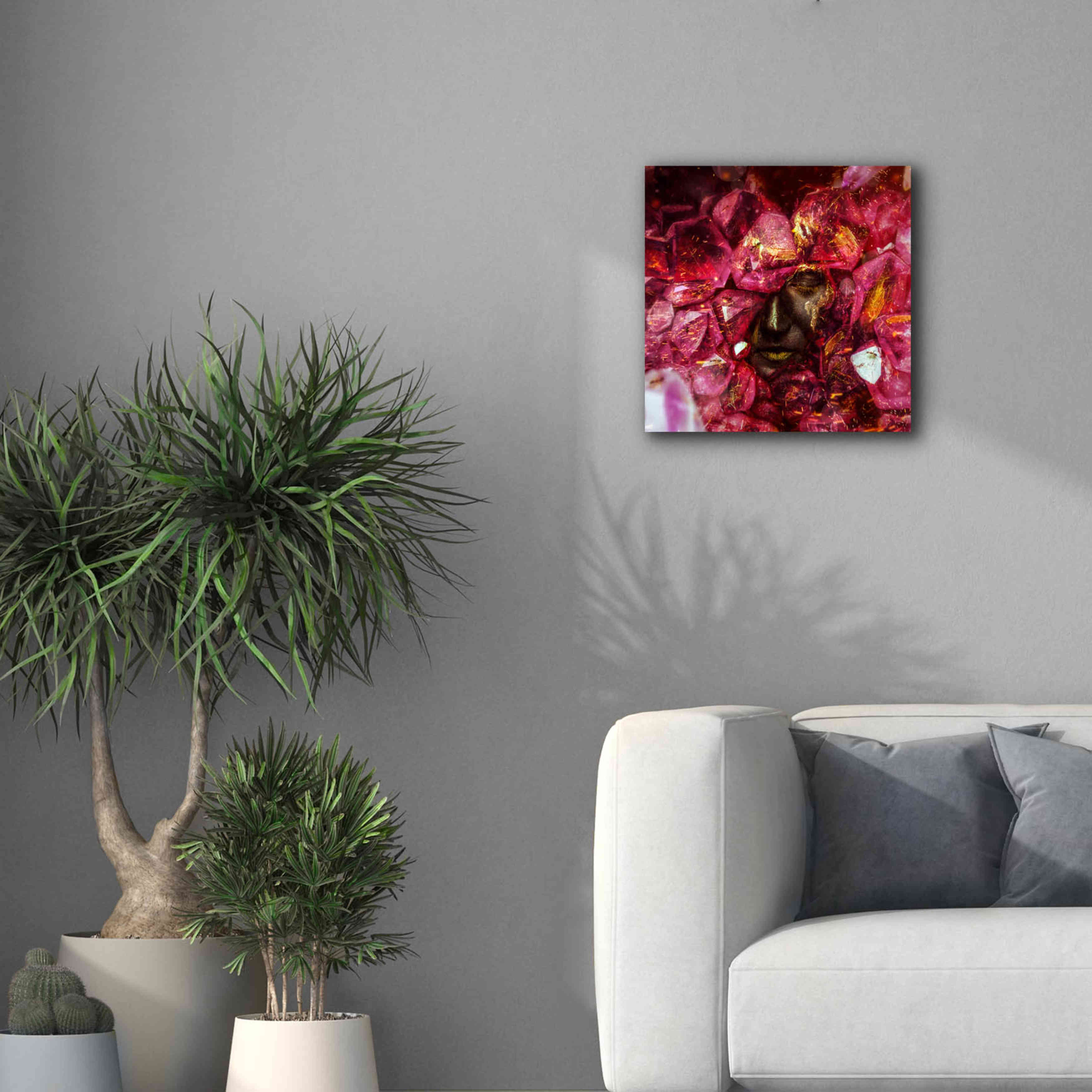 'States of the Matter - Crystallize' by Mario Sanchez Nevado, Canvas Wall Art,18x18
