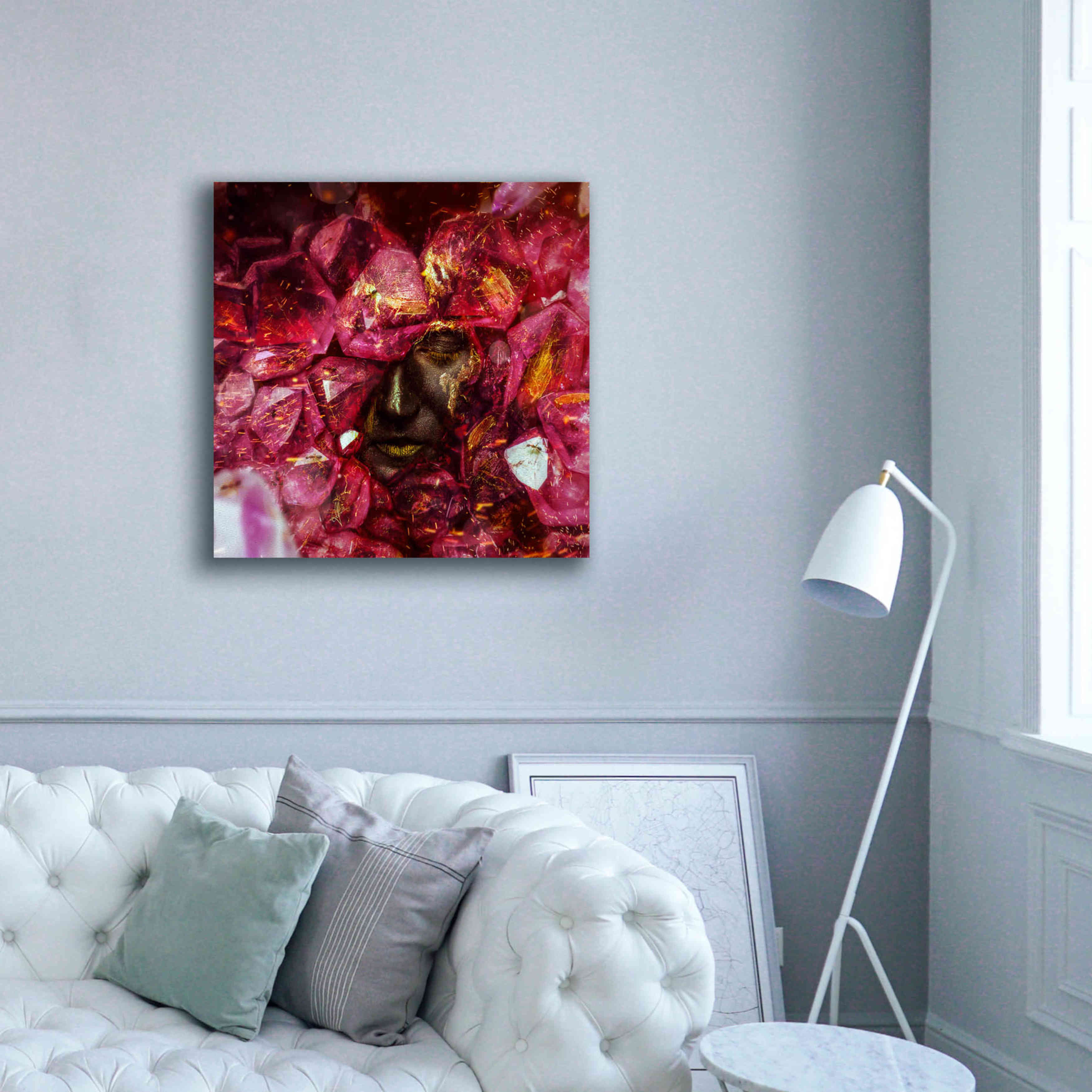 'States of the Matter - Crystallize' by Mario Sanchez Nevado, Canvas Wall Art,37x37