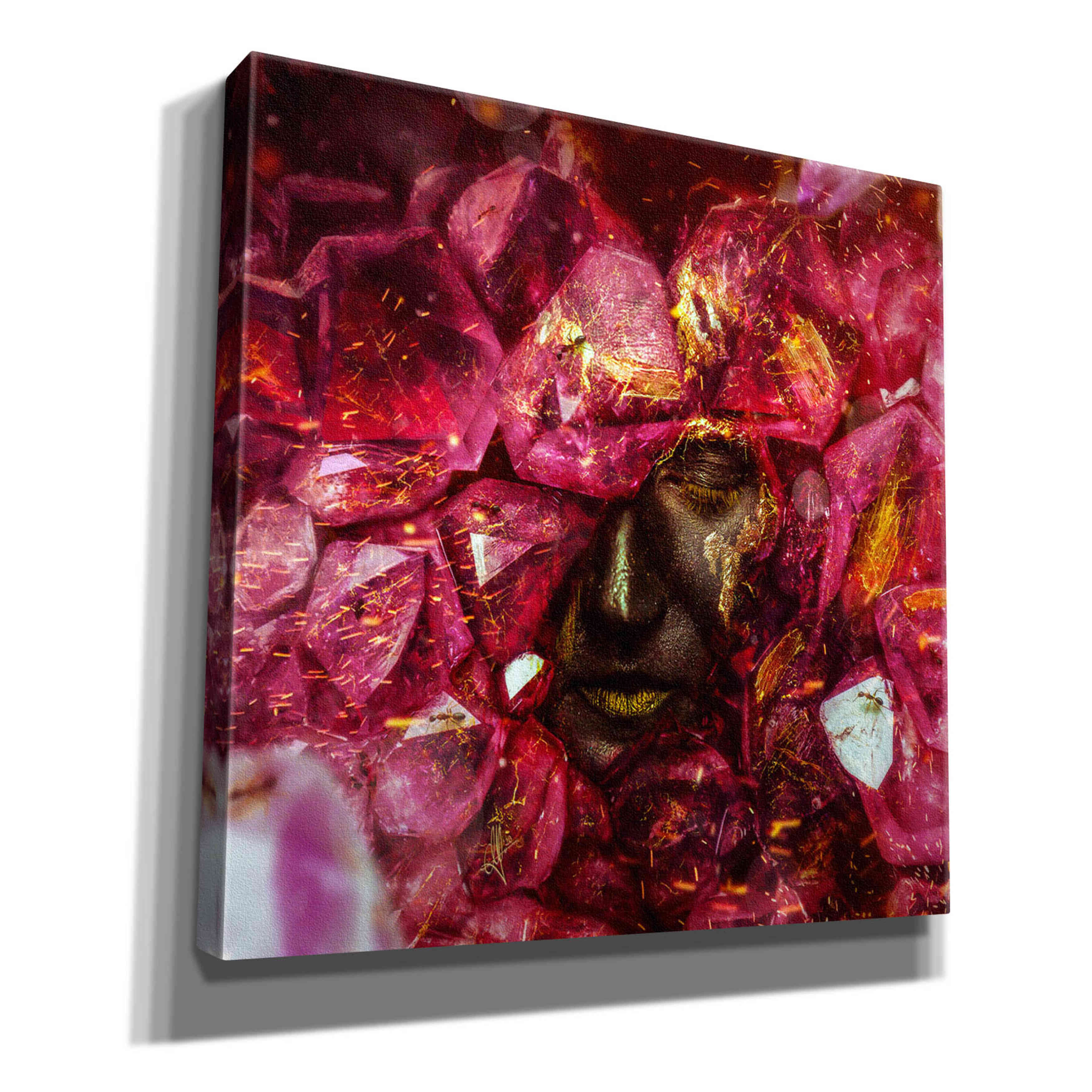 'States of the Matter - Crystallize' by Mario Sanchez Nevado, Canvas Wall Art