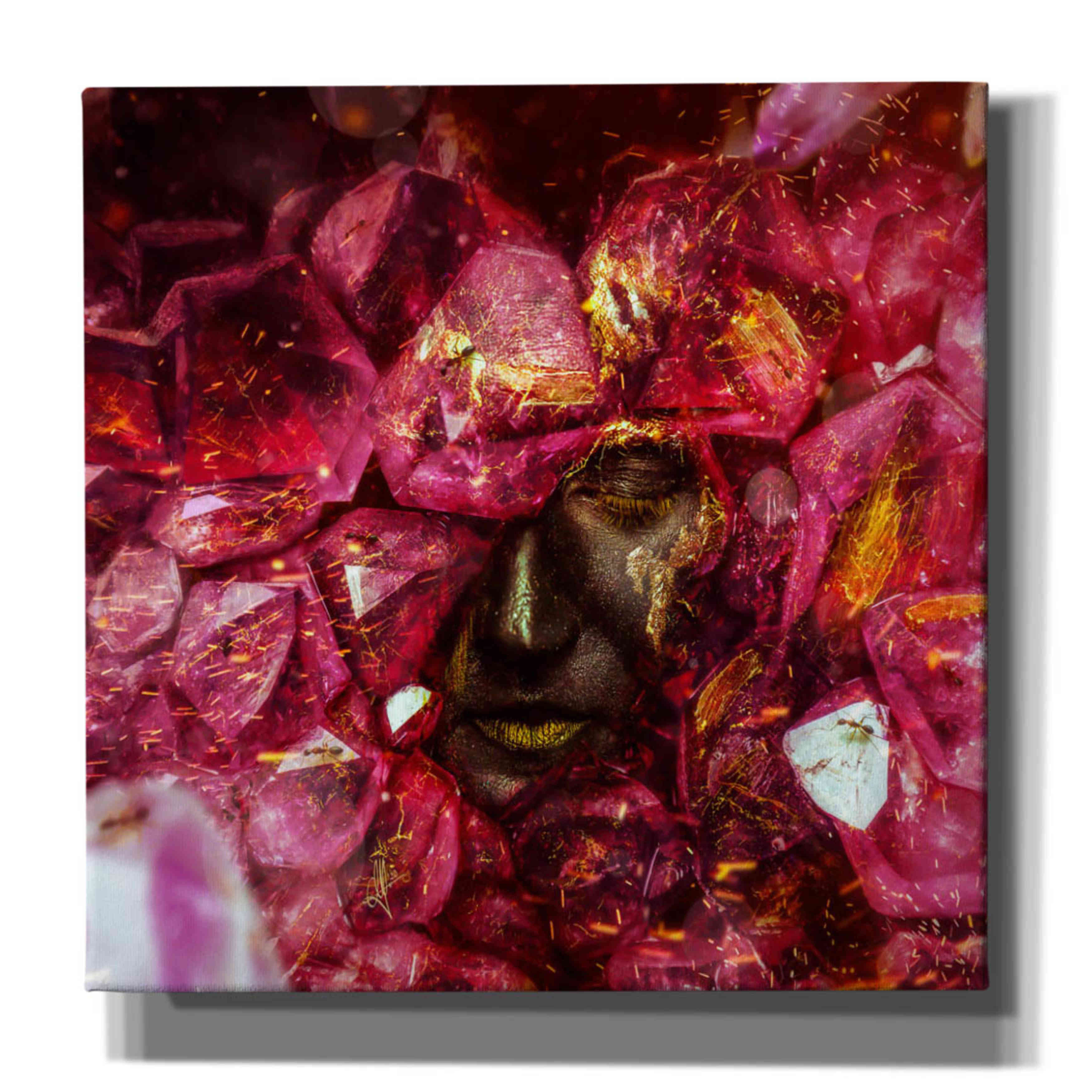 'States of the Matter - Crystallize' by Mario Sanchez Nevado, Canvas Wall Art