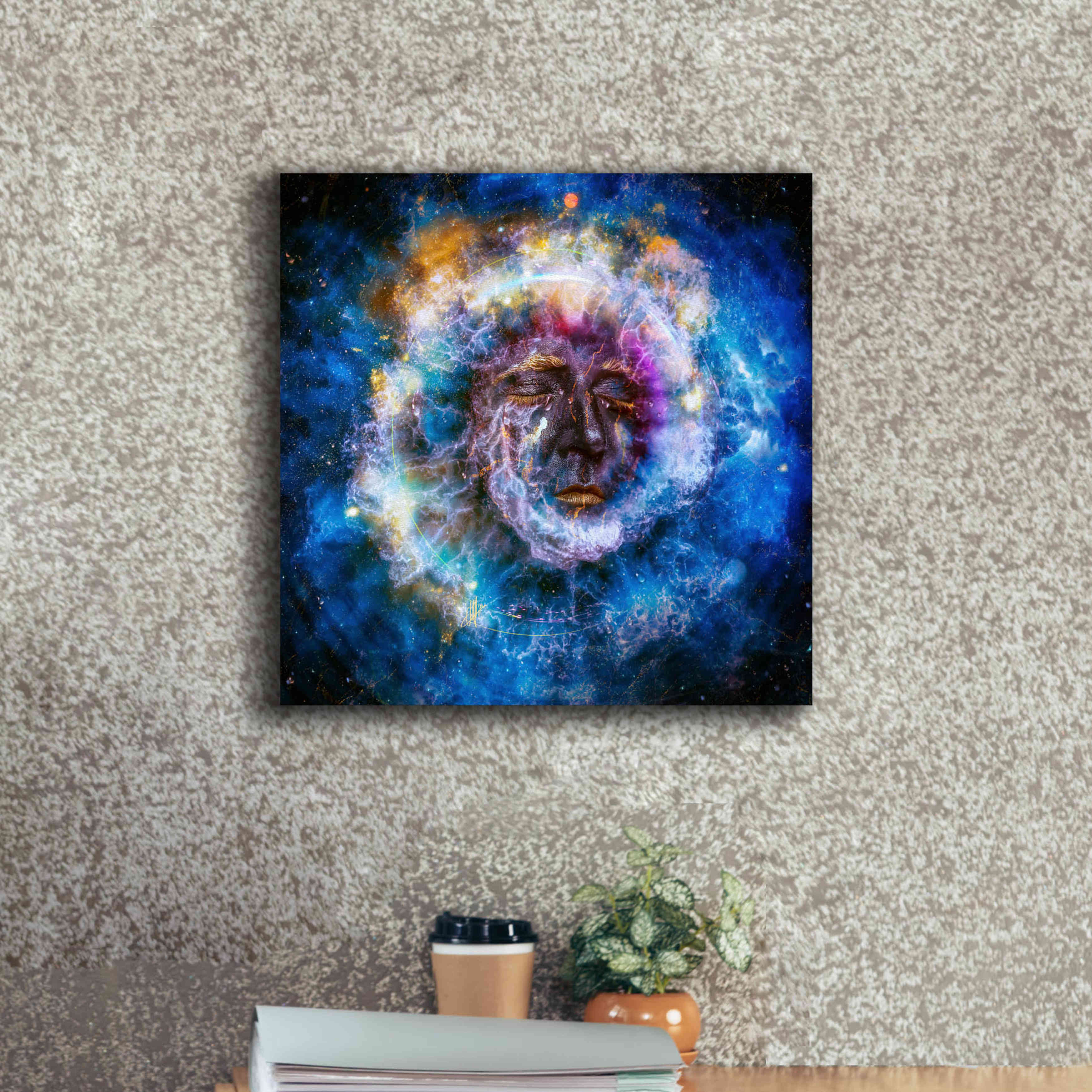 'States of the Matter - Liquify' by Mario Sanchez Nevado, Canvas Wall Art,18x18