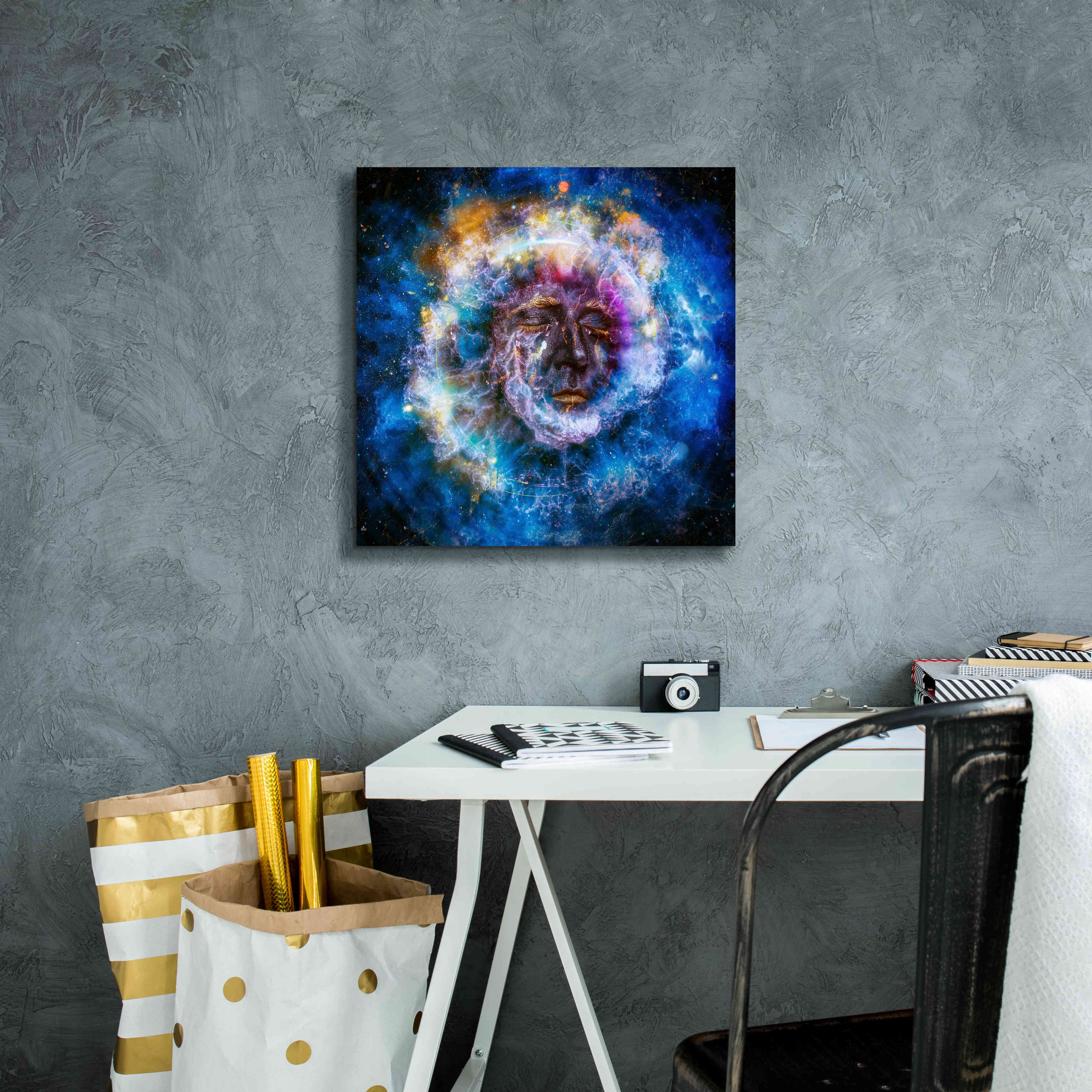 'States of the Matter - Liquify' by Mario Sanchez Nevado, Canvas Wall Art,18x18