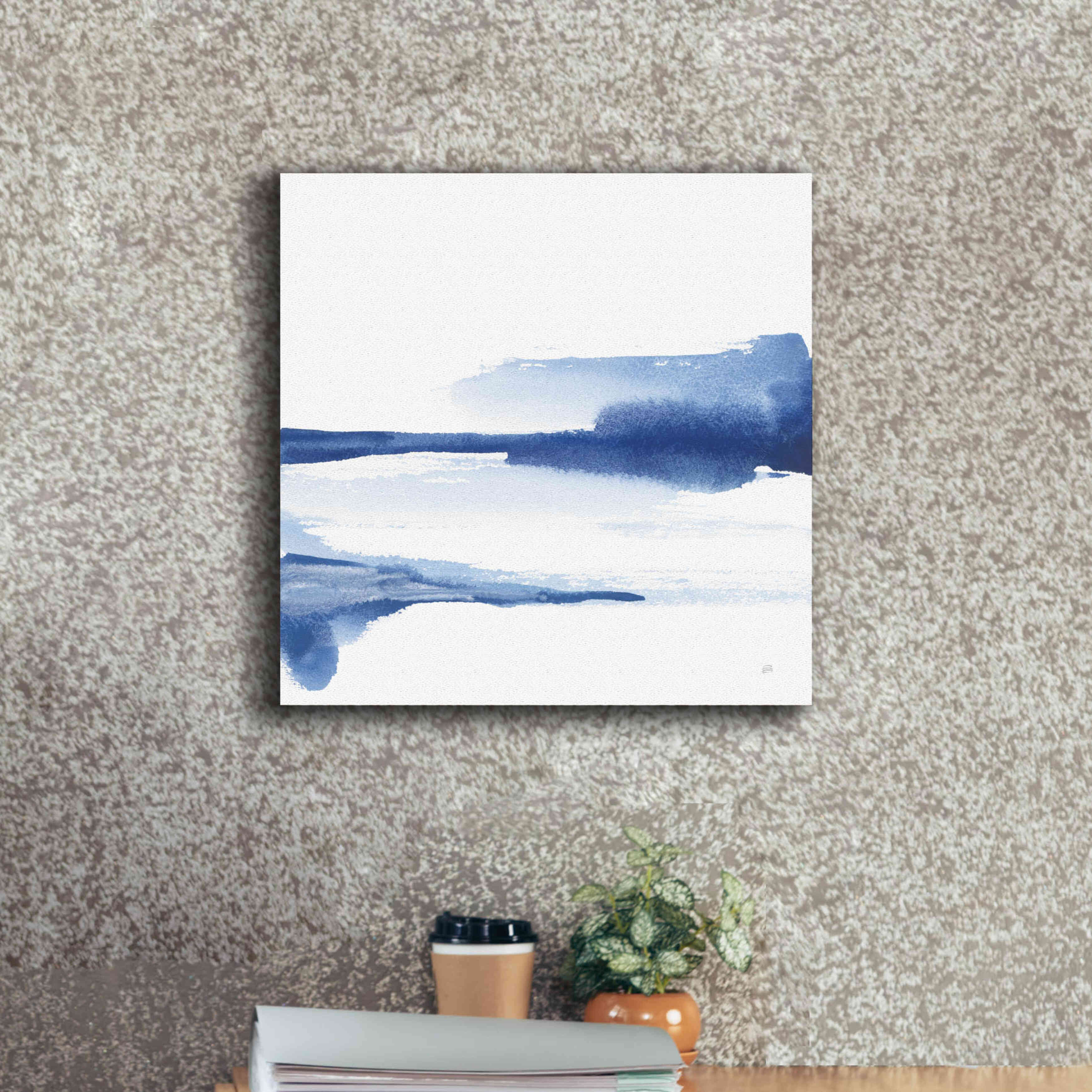 'Classic Blue II' by Chris Paschke, Giclee Canvas Wall Art,18x18