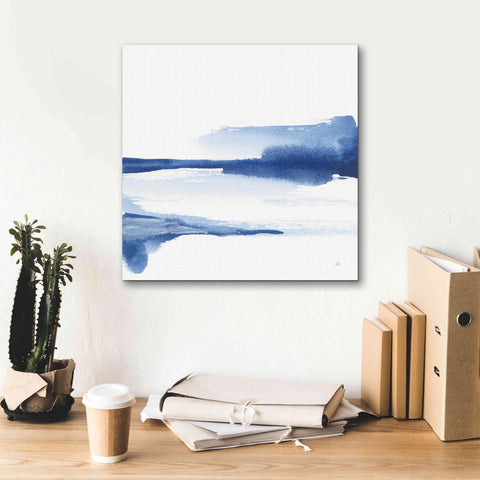 Image of 'Classic Blue II' by Chris Paschke, Giclee Canvas Wall Art,18x18