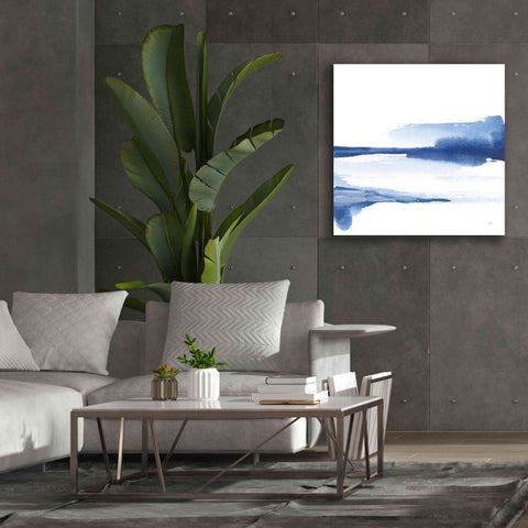 Image of 'Classic Blue II' by Chris Paschke, Giclee Canvas Wall Art,37x37