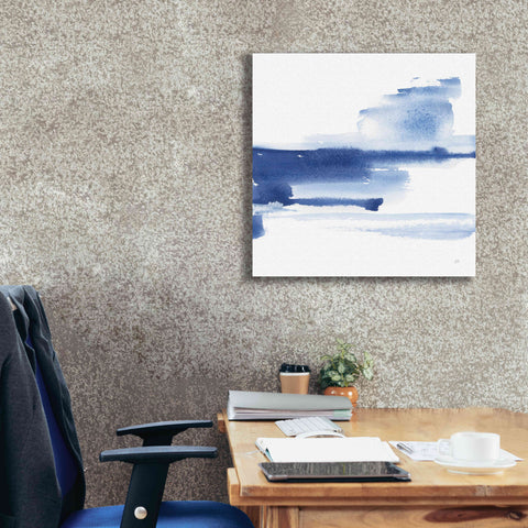 Image of 'Classic Blue III' by Chris Paschke, Giclee Canvas Wall Art,26x26