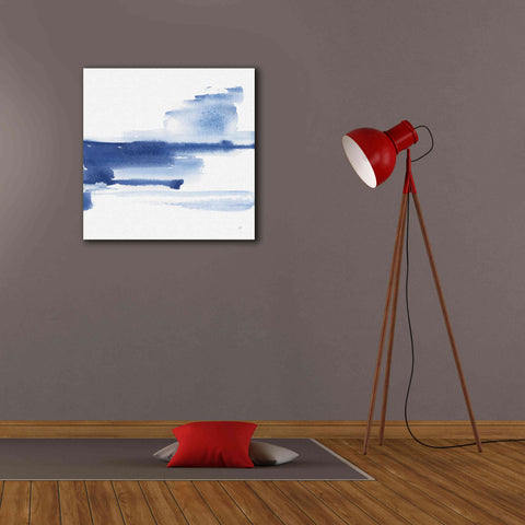 Image of 'Classic Blue III' by Chris Paschke, Giclee Canvas Wall Art,26x26