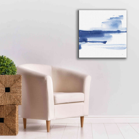 Image of 'Classic Blue III' by Chris Paschke, Giclee Canvas Wall Art,26x26