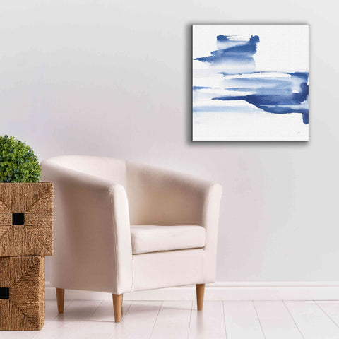 Image of 'Classic Blue IV' by Chris Paschke, Giclee Canvas Wall Art,26x26