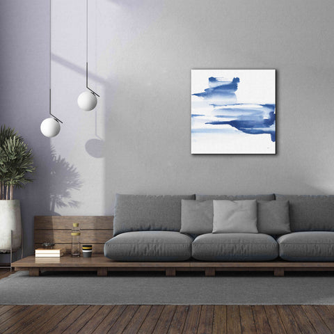 Image of 'Classic Blue IV' by Chris Paschke, Giclee Canvas Wall Art,37x37