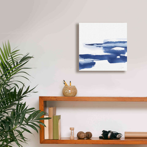 Image of 'Classic Blue VI' by Chris Paschke, Giclee Canvas Wall Art,12x12
