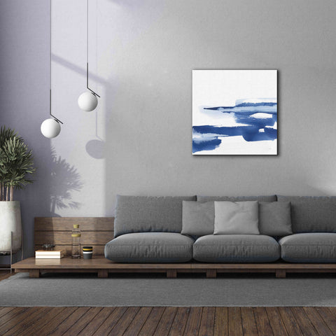 Image of 'Classic Blue VI' by Chris Paschke, Giclee Canvas Wall Art,37x37