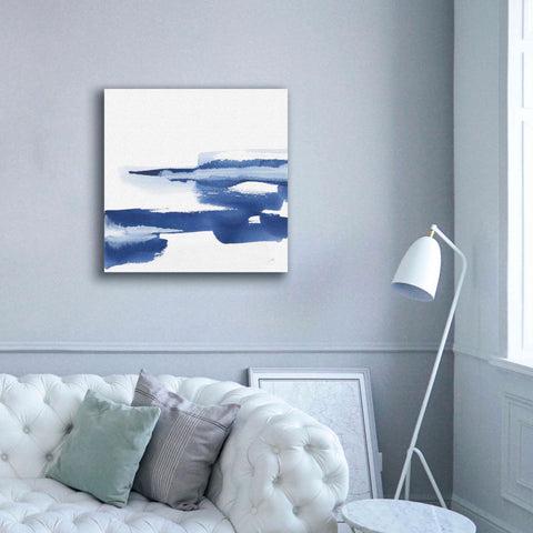 Image of 'Classic Blue VI' by Chris Paschke, Giclee Canvas Wall Art,37x37