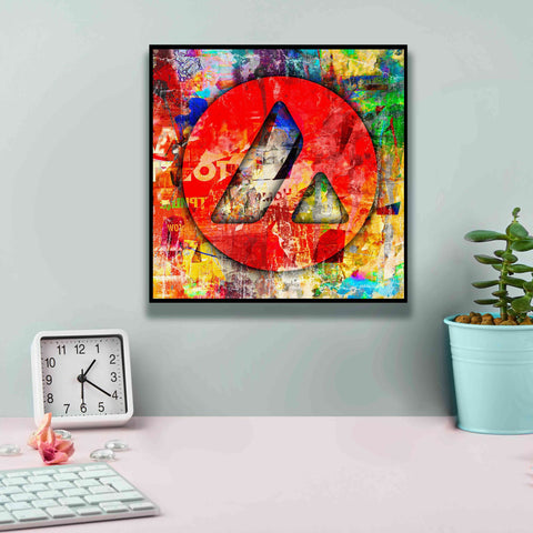 Image of 'Avax Avalanche Crypto In Color' by Portfolio Giclee Canvas Wall Art,12x12