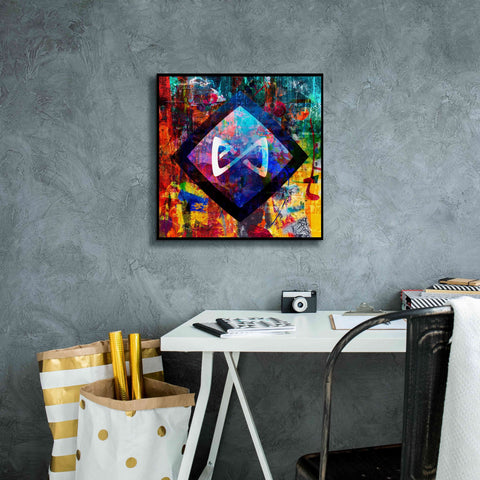 Image of 'Axs Axie Crypto In Color' by Portfolio Giclee Canvas Wall Art,18x18