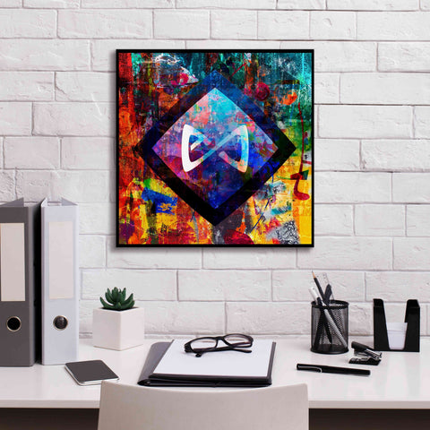 Image of 'Axs Axie Crypto In Color' by Portfolio Giclee Canvas Wall Art,18x18