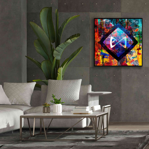 Image of 'Axs Axie Crypto In Color' by Portfolio Giclee Canvas Wall Art,37x37