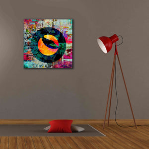'Luna Terra Crypto In Color' by Portfolio Giclee Canvas Wall Art,26x26