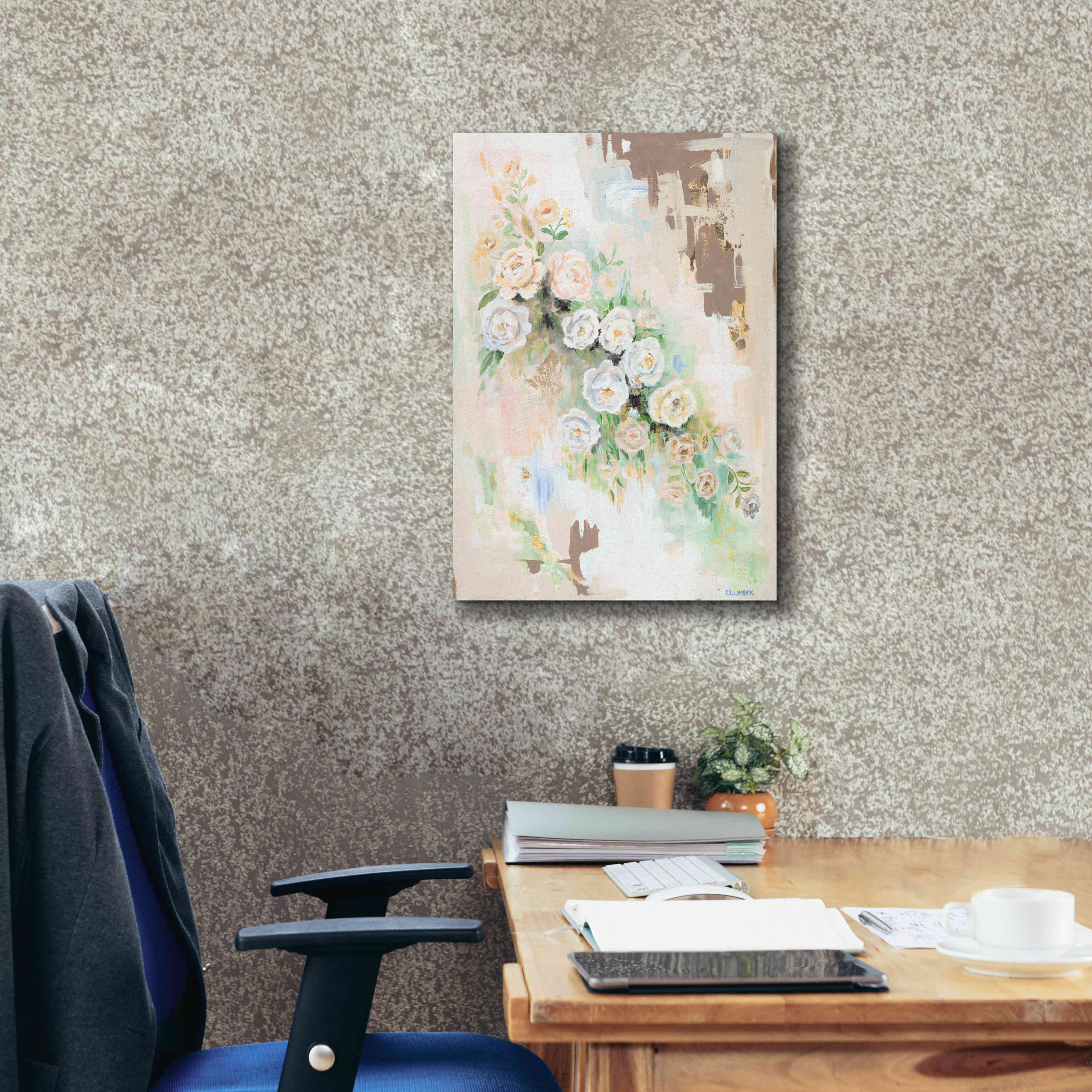 'Spring Flowers by Alana Clumeck Giclee Canvas Wall Art,18x26