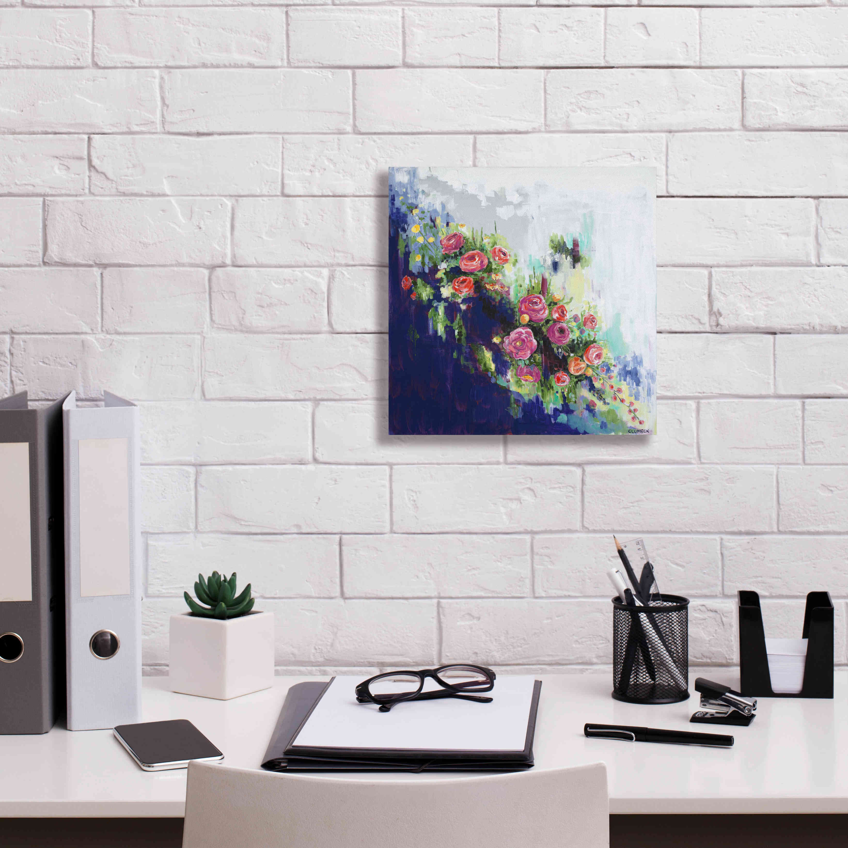 'The Dance by Alana Clumeck Giclee Canvas Wall Art,12x12