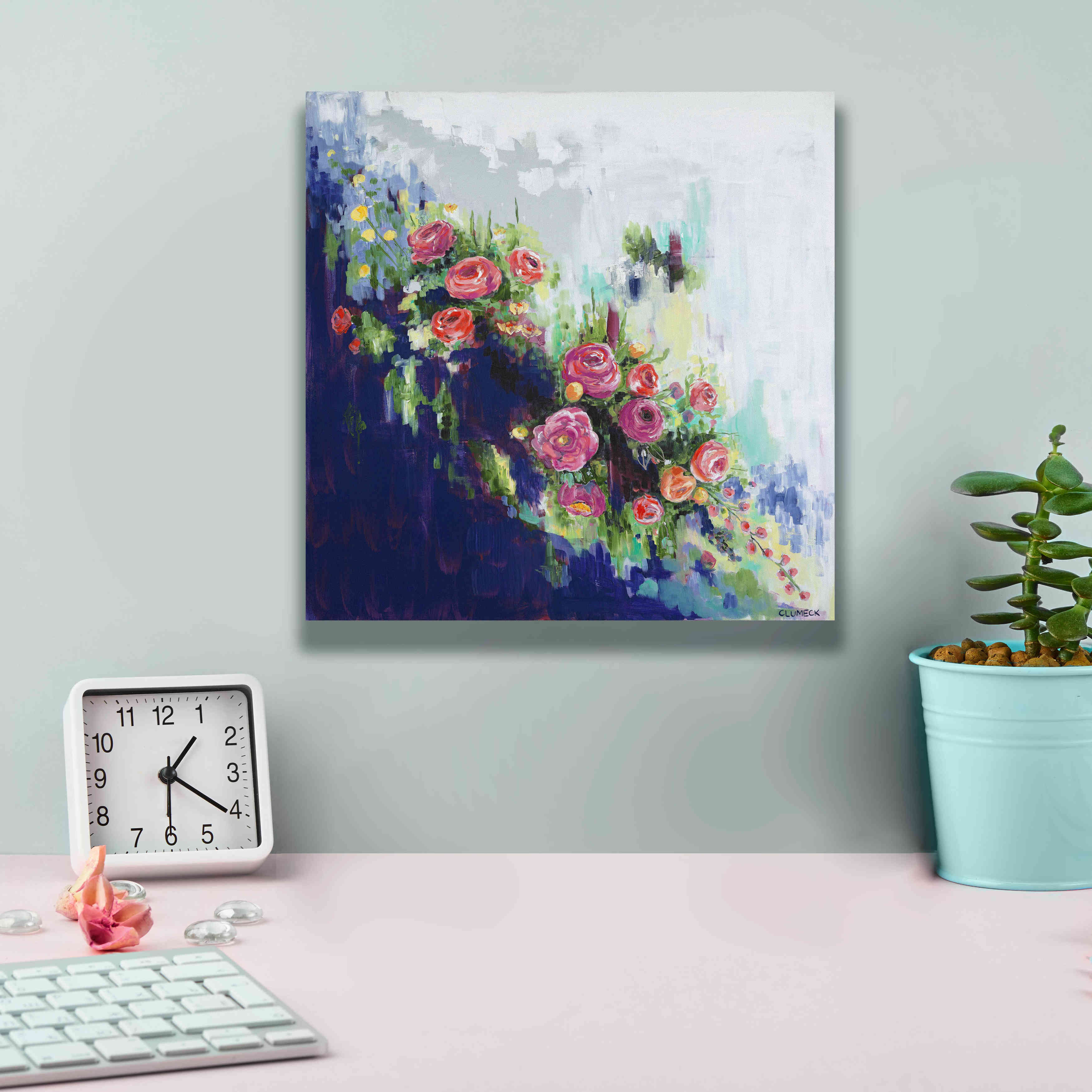 'The Dance by Alana Clumeck Giclee Canvas Wall Art,12x12