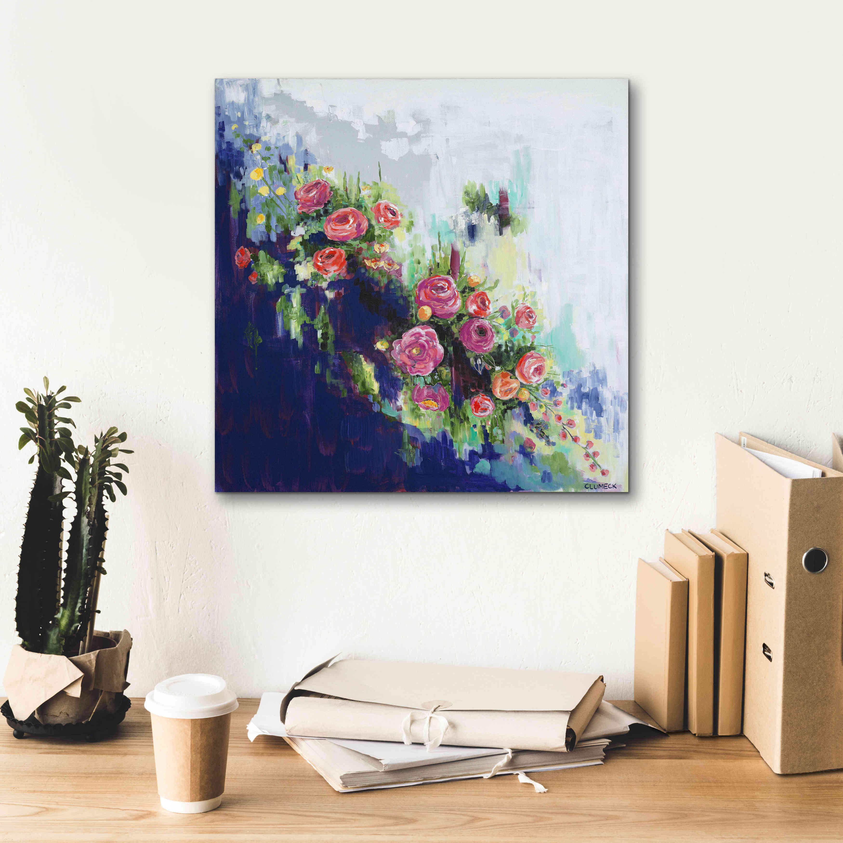 'The Dance by Alana Clumeck Giclee Canvas Wall Art,18x18