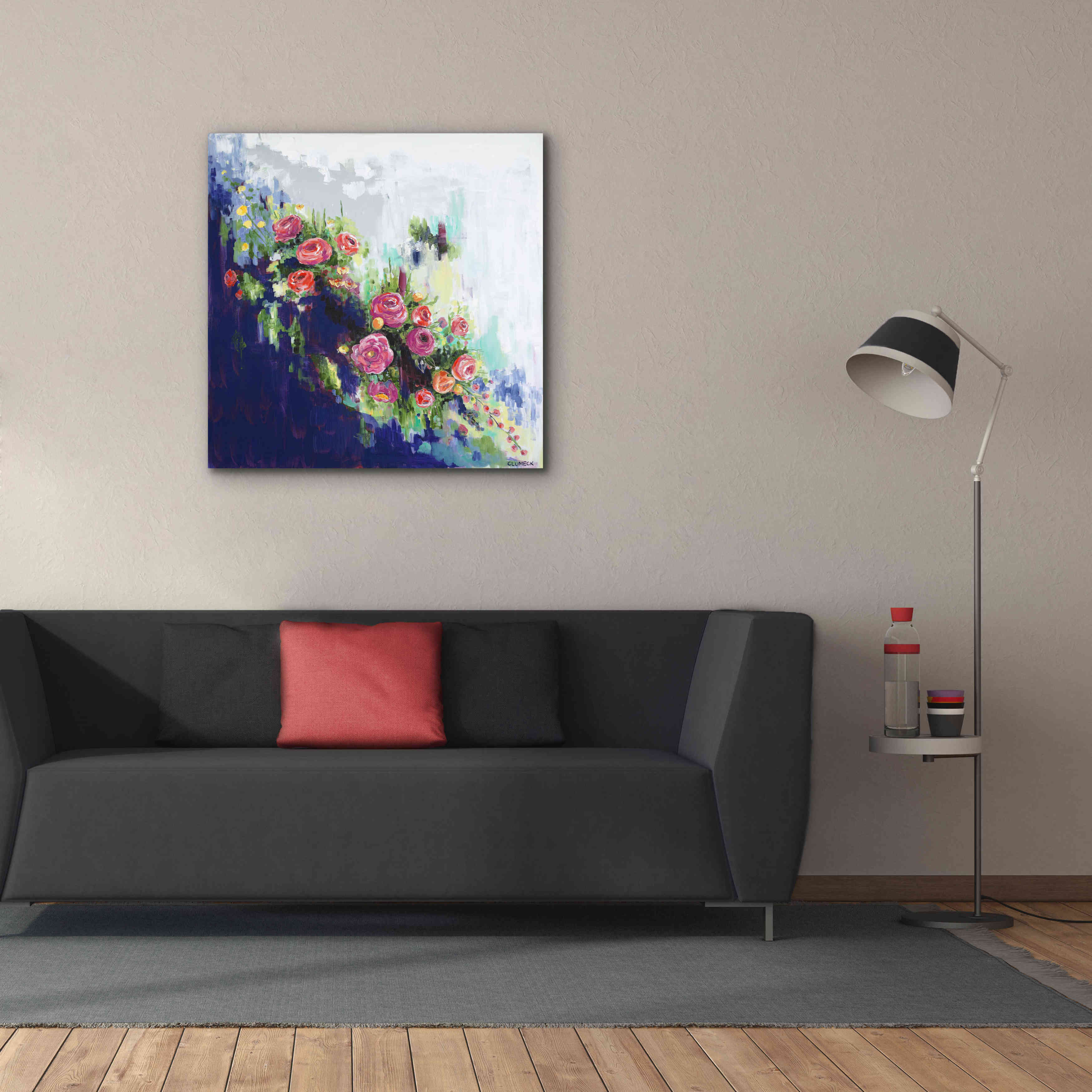 'The Dance by Alana Clumeck Giclee Canvas Wall Art,37x37