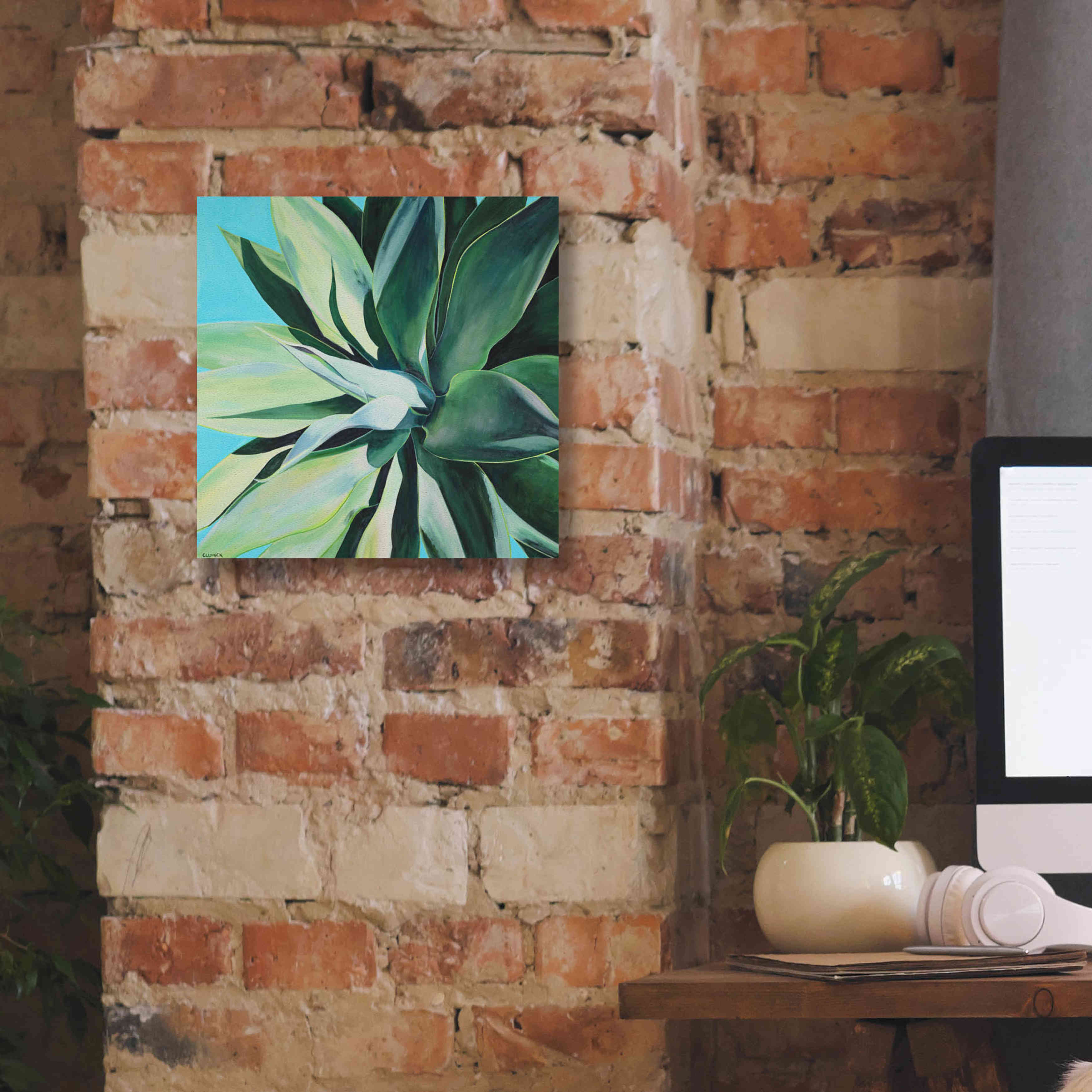 'Rest In Its Glory by Alana Clumeck Giclee Canvas Wall Art,12x12