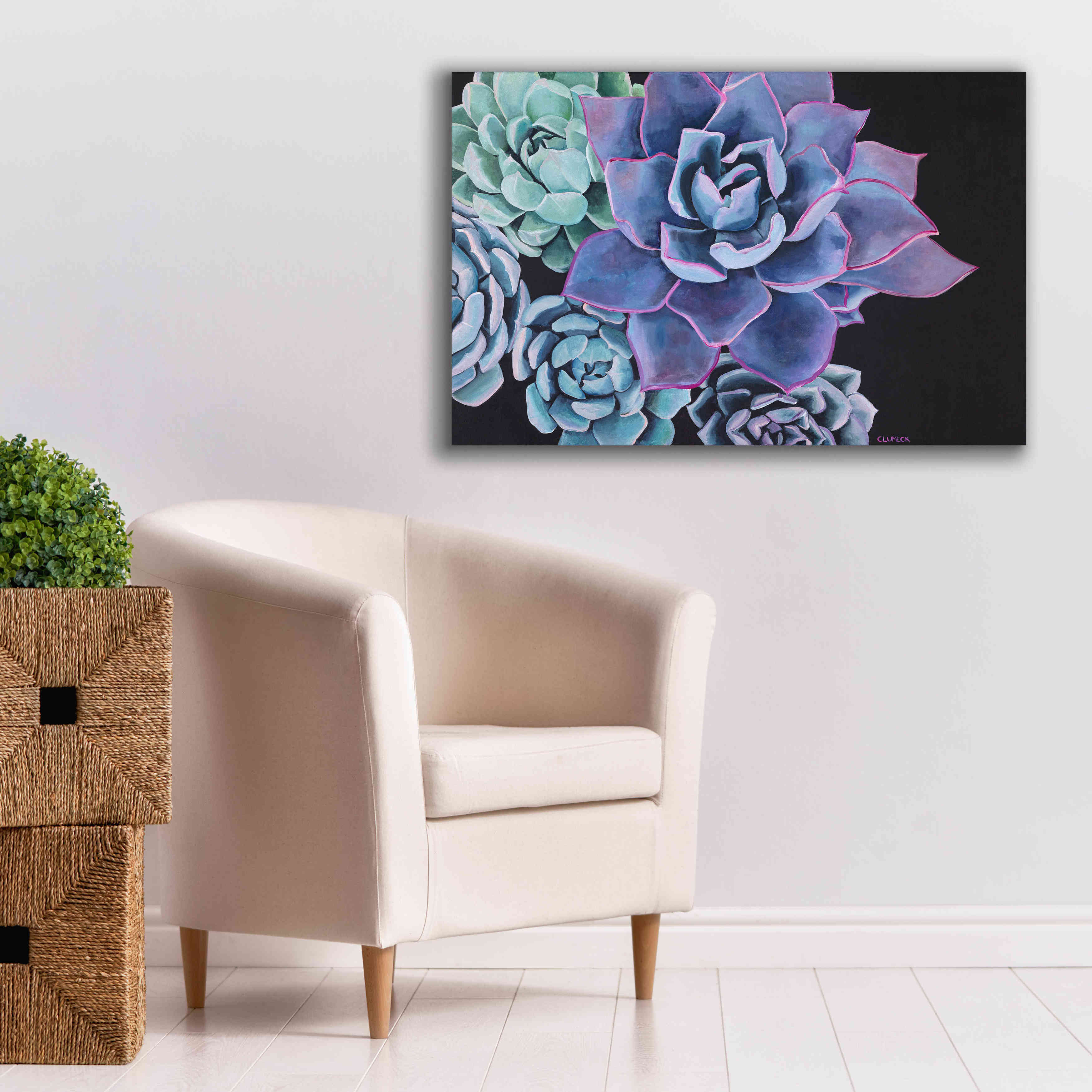 'Abundance by Alana Clumeck Giclee Canvas Wall Art,40x26