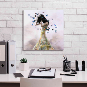 'Fear the Worst by Christopher Cuseo Giclee Canvas Wall Art,18x18