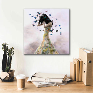 'Fear the Worst by Christopher Cuseo Giclee Canvas Wall Art,18x18