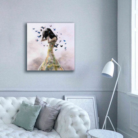 Image of 'Fear the Worst by Christopher Cuseo Giclee Canvas Wall Art,37x37
