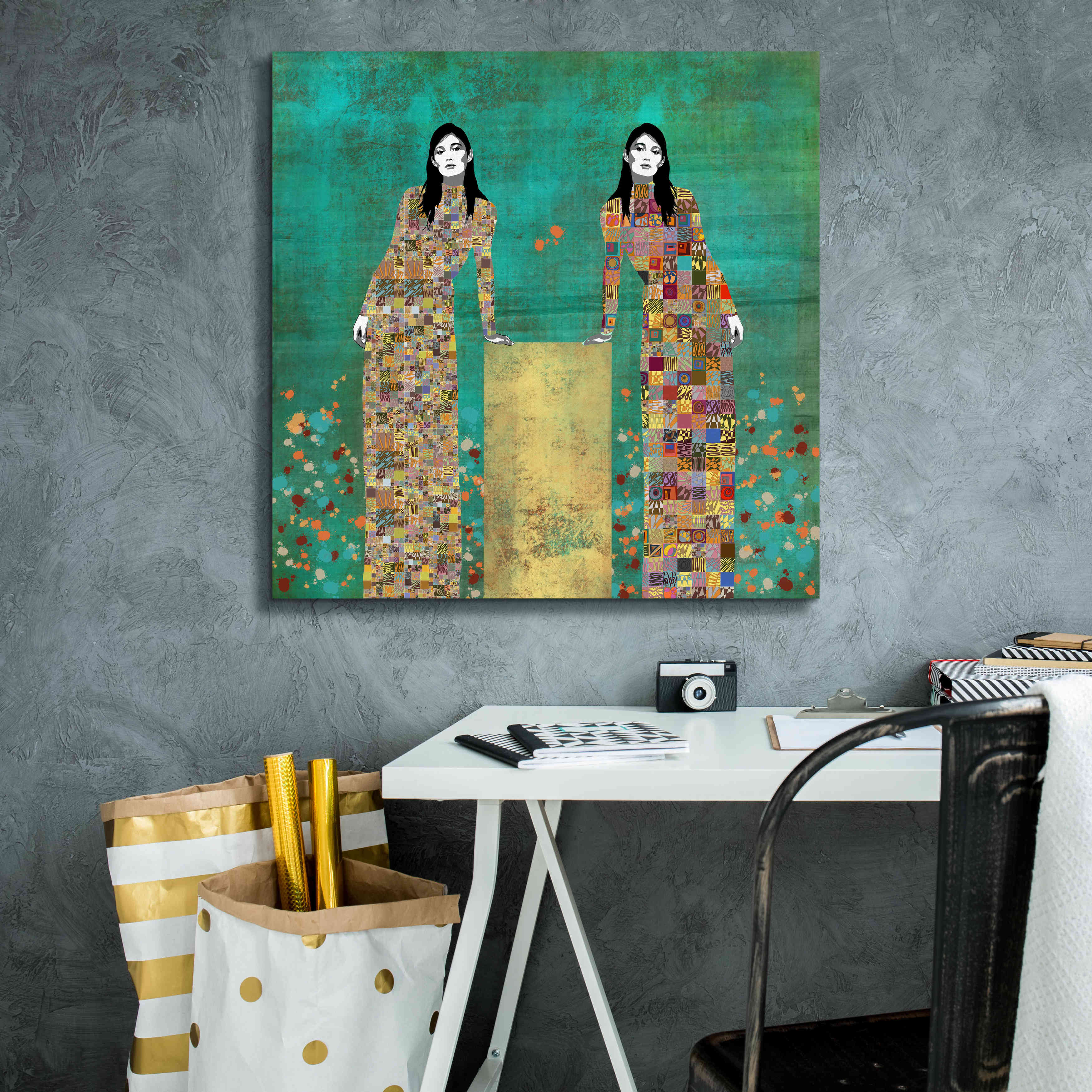 'Dale la Vueltas by Jose Cacho Giclee Canvas Wall Art,26x26