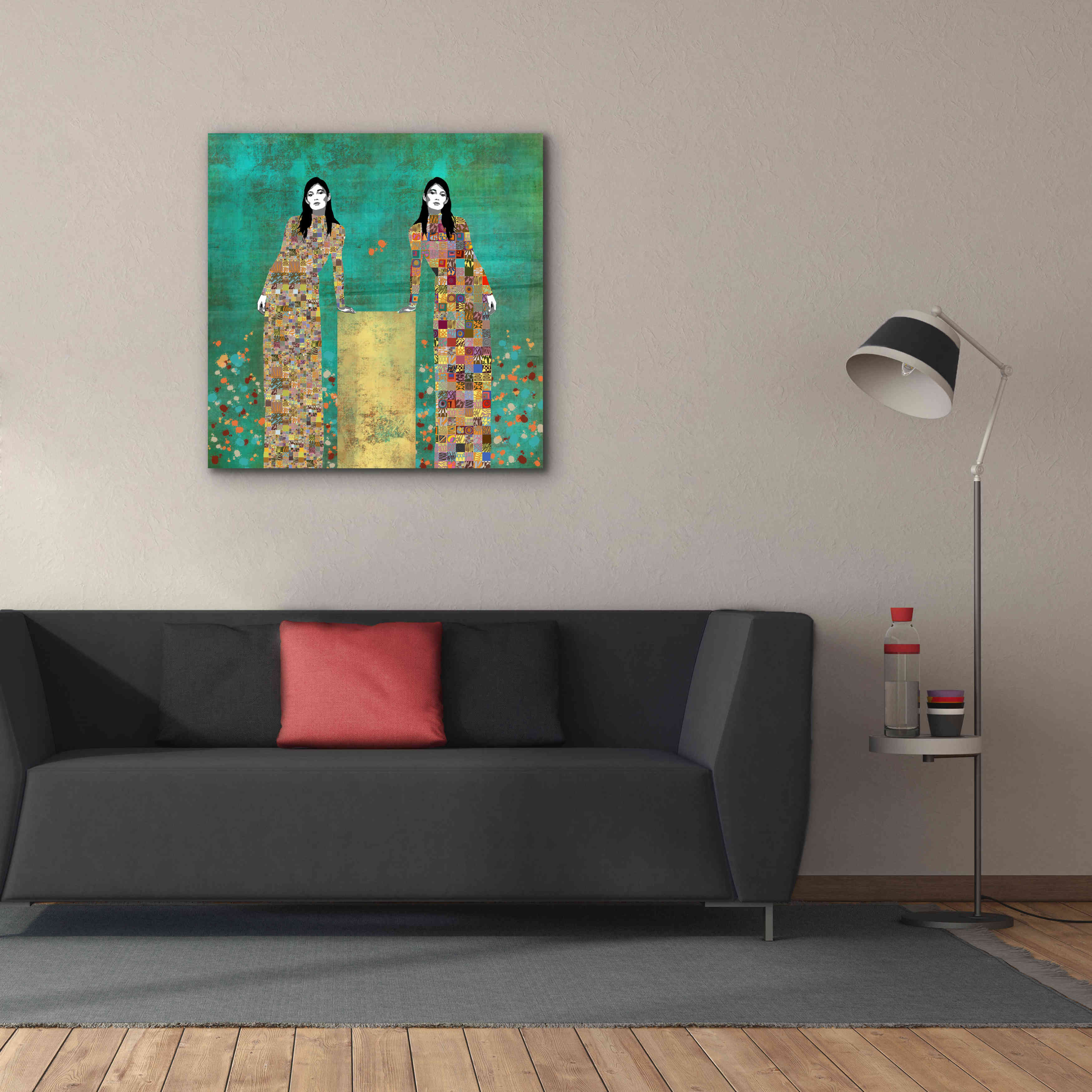'Dale la Vueltas by Jose Cacho Giclee Canvas Wall Art,37x37